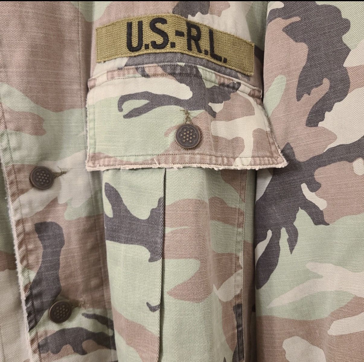 Polo Ralph Lauren Polo Ralph Lauren Camouflage US RL Metal Buttons 3XB jacket Size US XXL / EU 58 / 5 - 2 Thumbnail