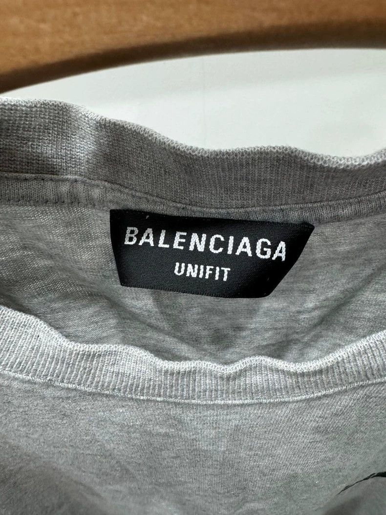 Balenciaga Balenciaga Reversed Letter Relaxed Fit Vintage Crewneck Sh Size US S / EU 44-46 / 1 - 4 Thumbnail