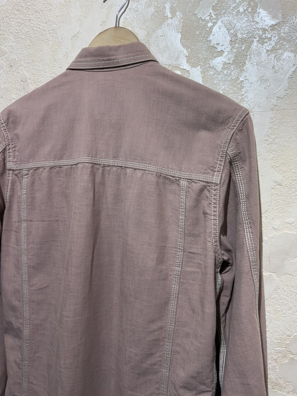 Diesel × Vintage Men's Diesel Long Sleeve Shirt Pink Plaid pattern Vintage Size US M / EU 48-50 / 2 - 11 Thumbnail