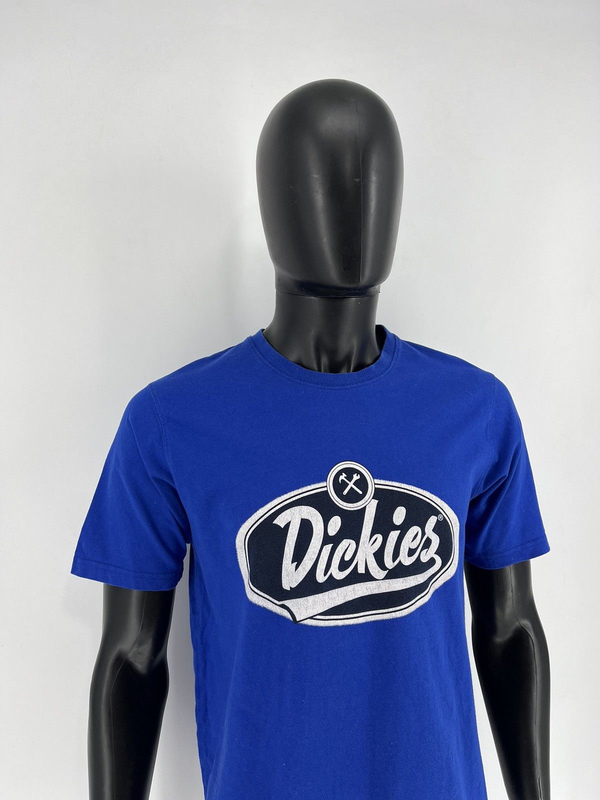 Dickies × Vintage Vintage Dickies Blue Tee T-Shirt Classic Big Logo Size M Size US M / EU 48-50 / 2 - 3 Thumbnail