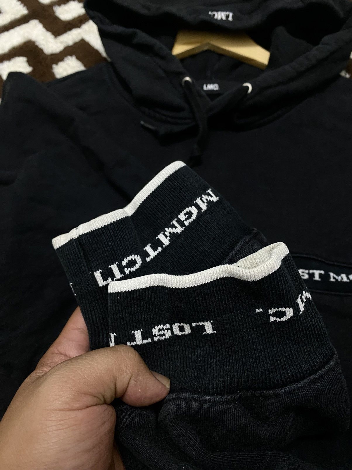 Designer × Vintage RARE VINTAGE LMC WORK HOODIE Size US XL / EU 56 / 4 - 4 Thumbnail