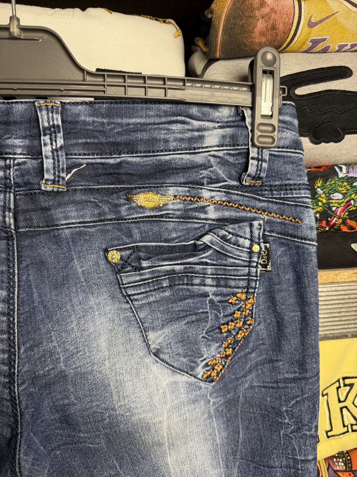 Dolce & Gabbana Vintage Dolce & Gabana Flared Jeans Metal Logo Size US 28 / EU 44 - 10 Thumbnail