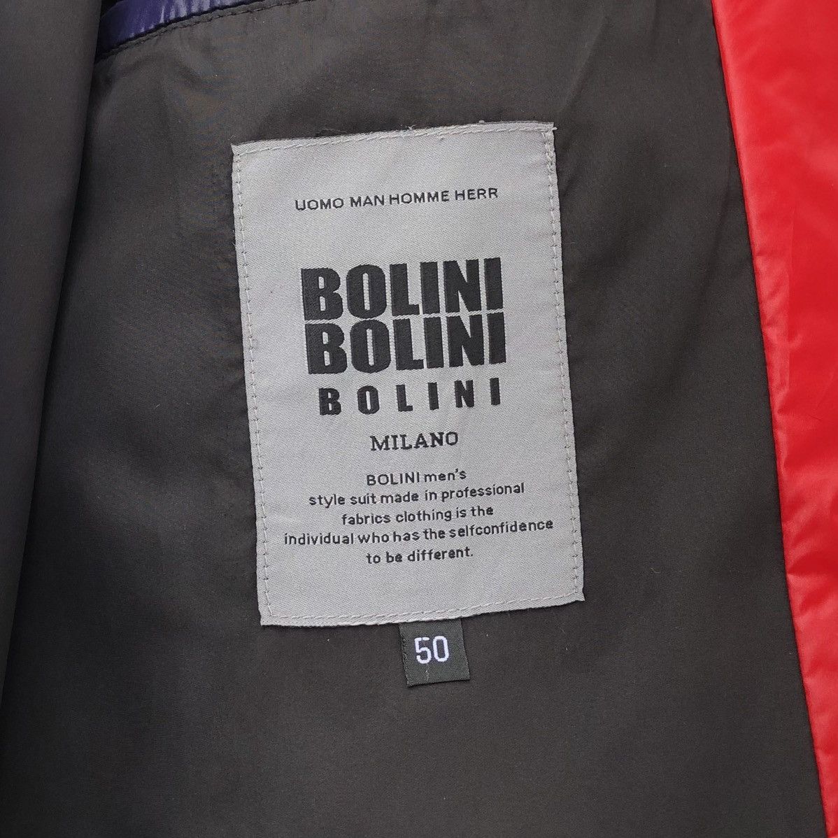 Japanese Brand Bolini Milano Men’s Goose Down Feather Puffer Jacket Size US L / EU 52-54 / 3 - 12 Thumbnail