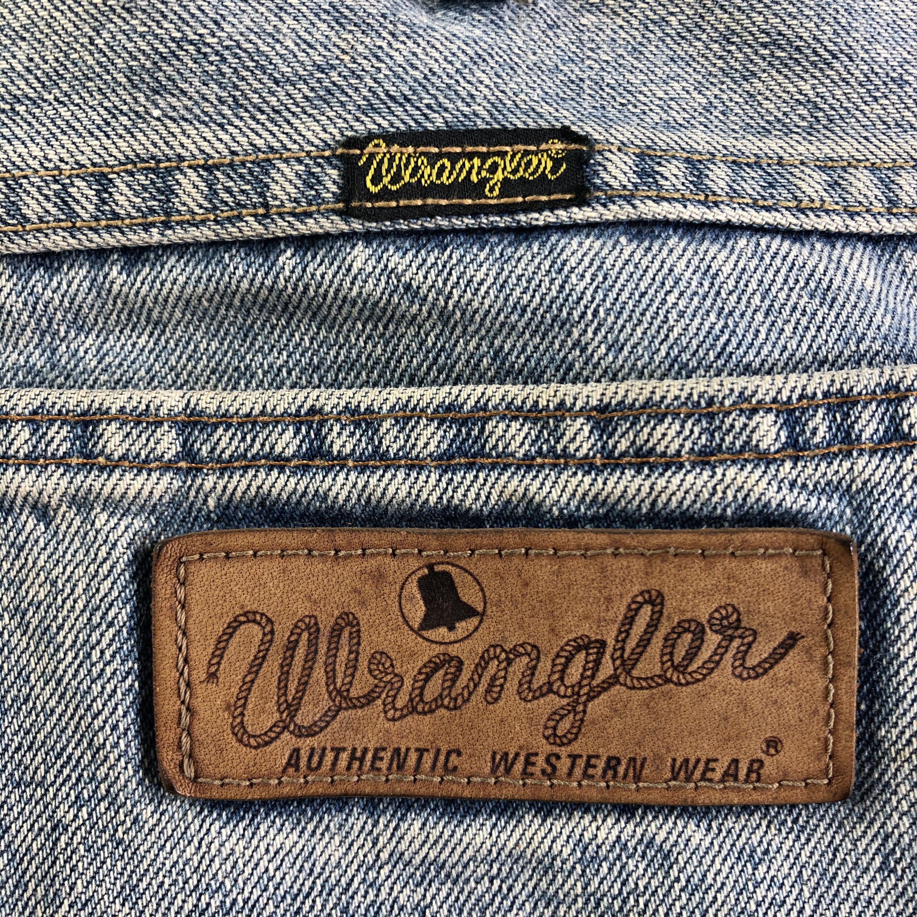 Vintage Vintage Wrangler Selvedge Jeans-JM3638 Size US 31 - 6 Thumbnail