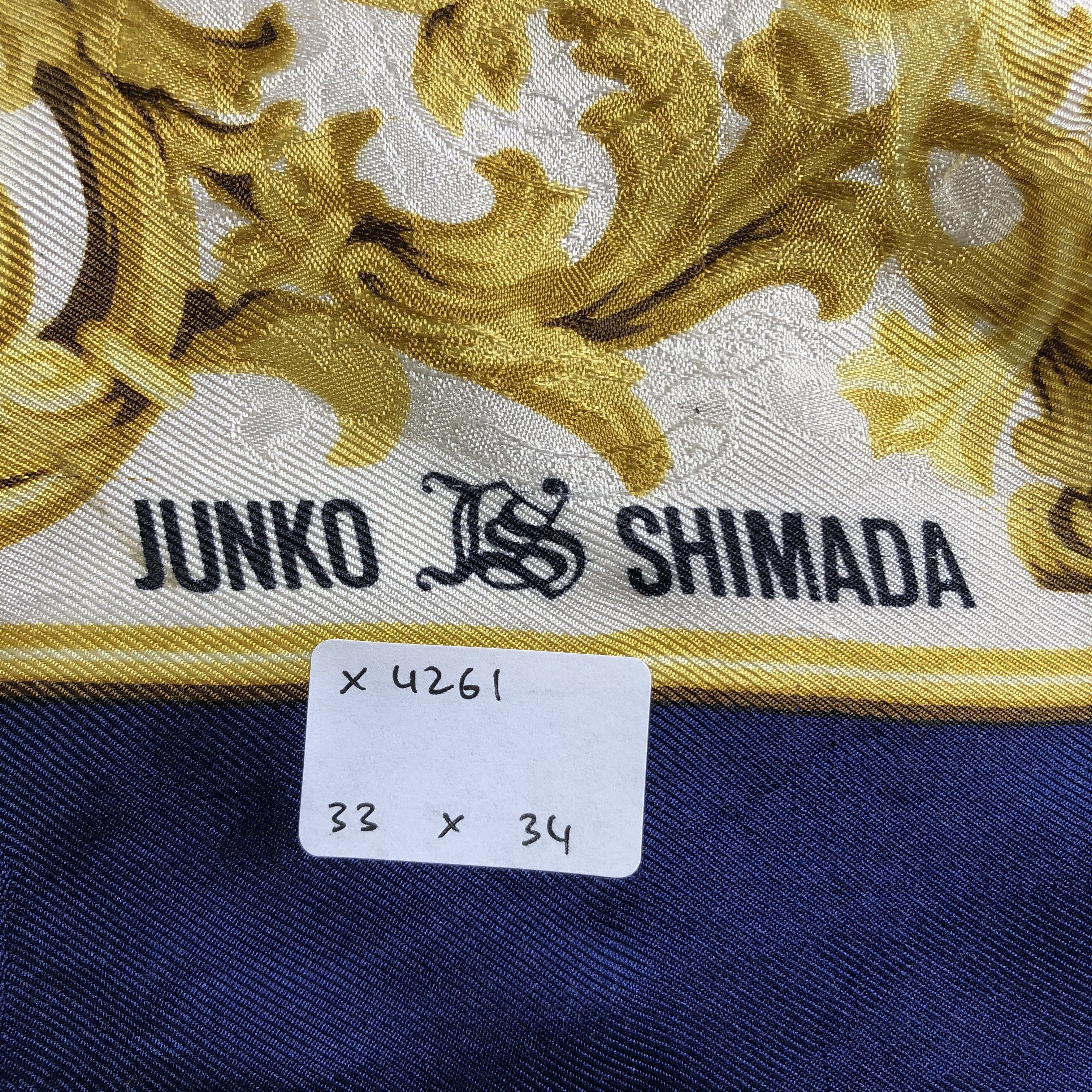 Junko Shimada × Vintage Vintage Junko Shimada Silk Scarf Size ONE SIZE - 7 Thumbnail