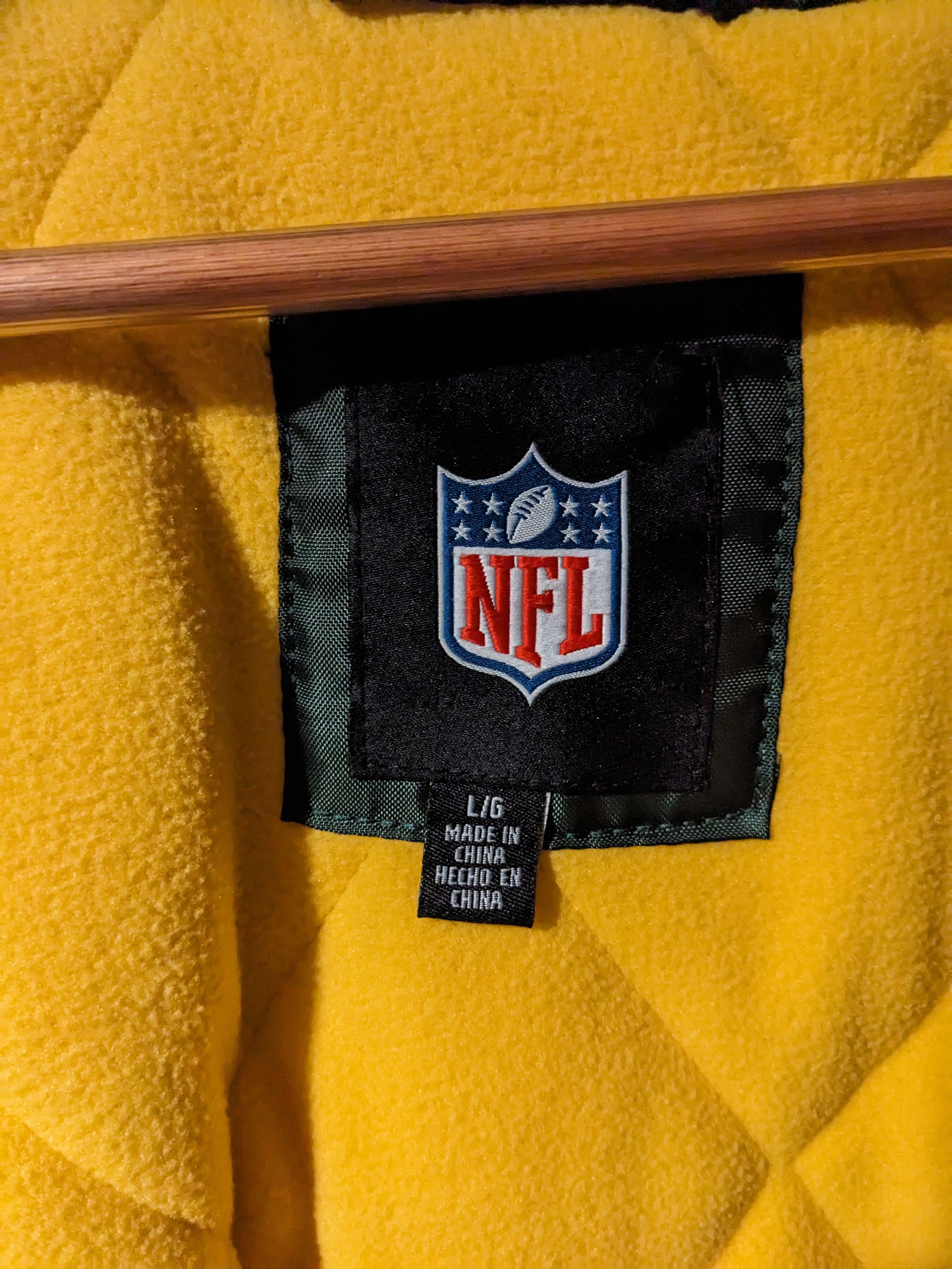 NFL × Vintage Vintage Y2K Green Bay Packers NFL Football Green Jacket Size US L / EU 52-54 / 3 - 3 Thumbnail