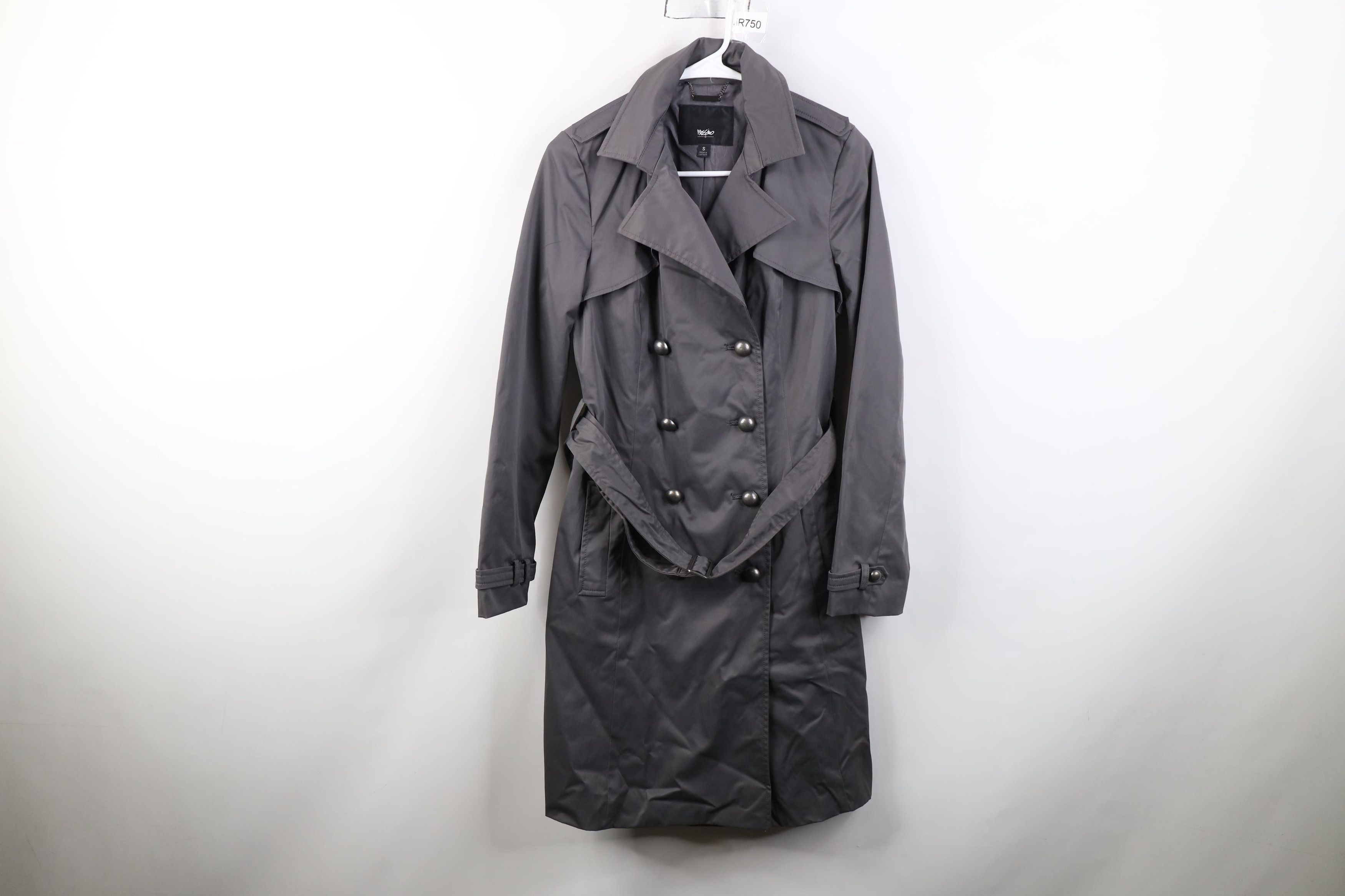 Vintage Vintage Y2K Mossimo Surfing Military Belted Trench Coat Rain Size S / US 4 / IT 40 - 1 Thumbnail