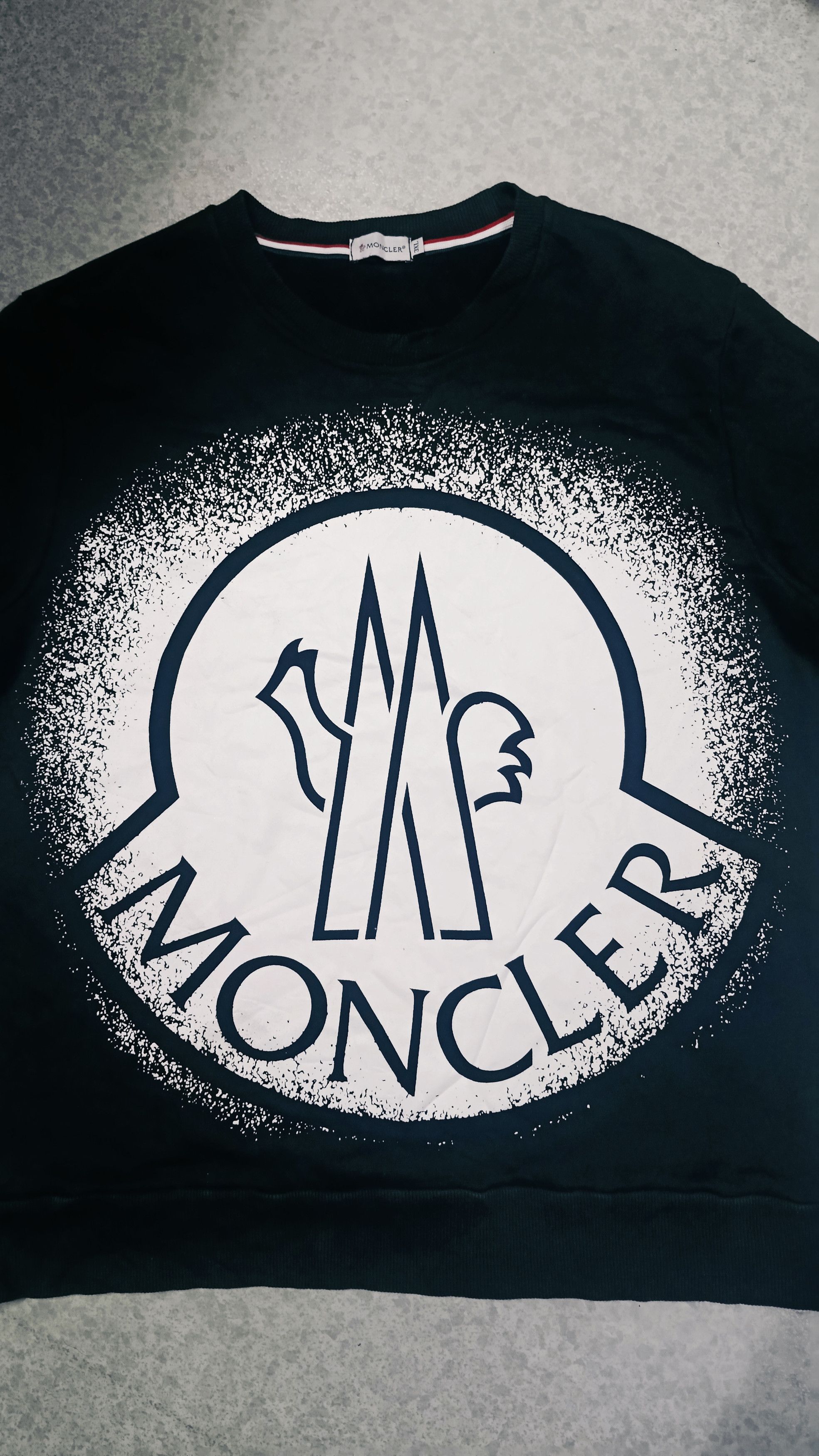 Moncler Moncler Big Logo Sweatshirt Size US XL / EU 56 / 4 - 3 Thumbnail