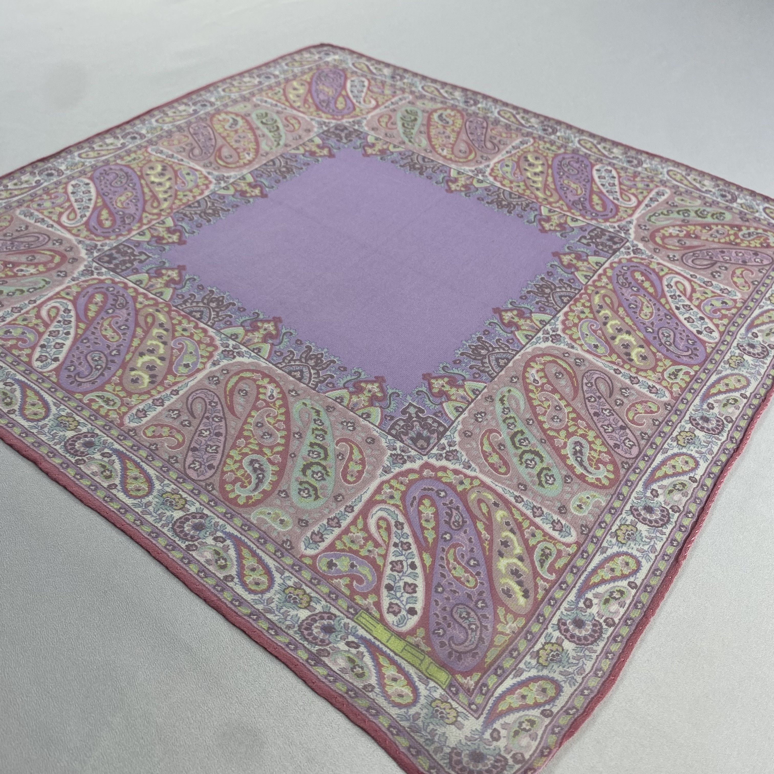 Etro × Vintage Etro Handkerchief / Neckerchief / Bandana-P1819 Size ONE SIZE - 2 Thumbnail