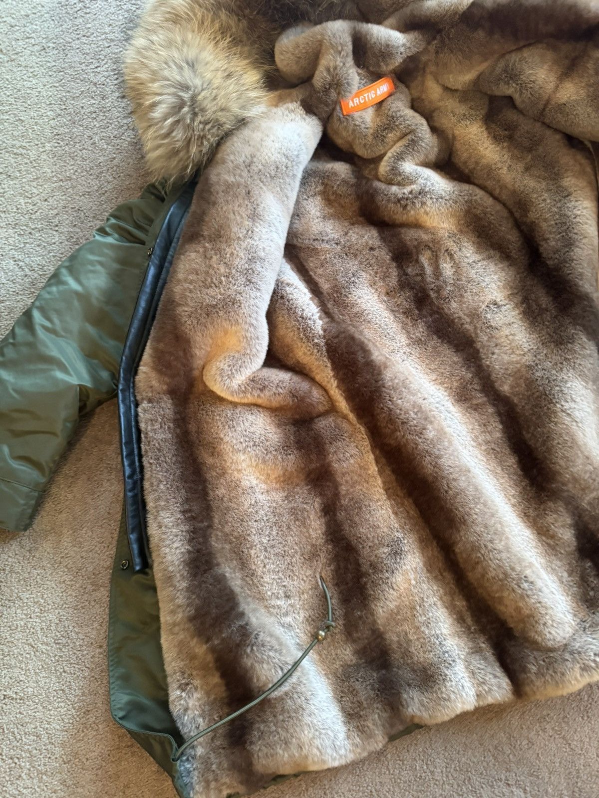 Other ARCTIC ARMY jacket STUDY sizes in photos by tape measure Size M / US 6-8 / IT 42-44 - 22 Thumbnail