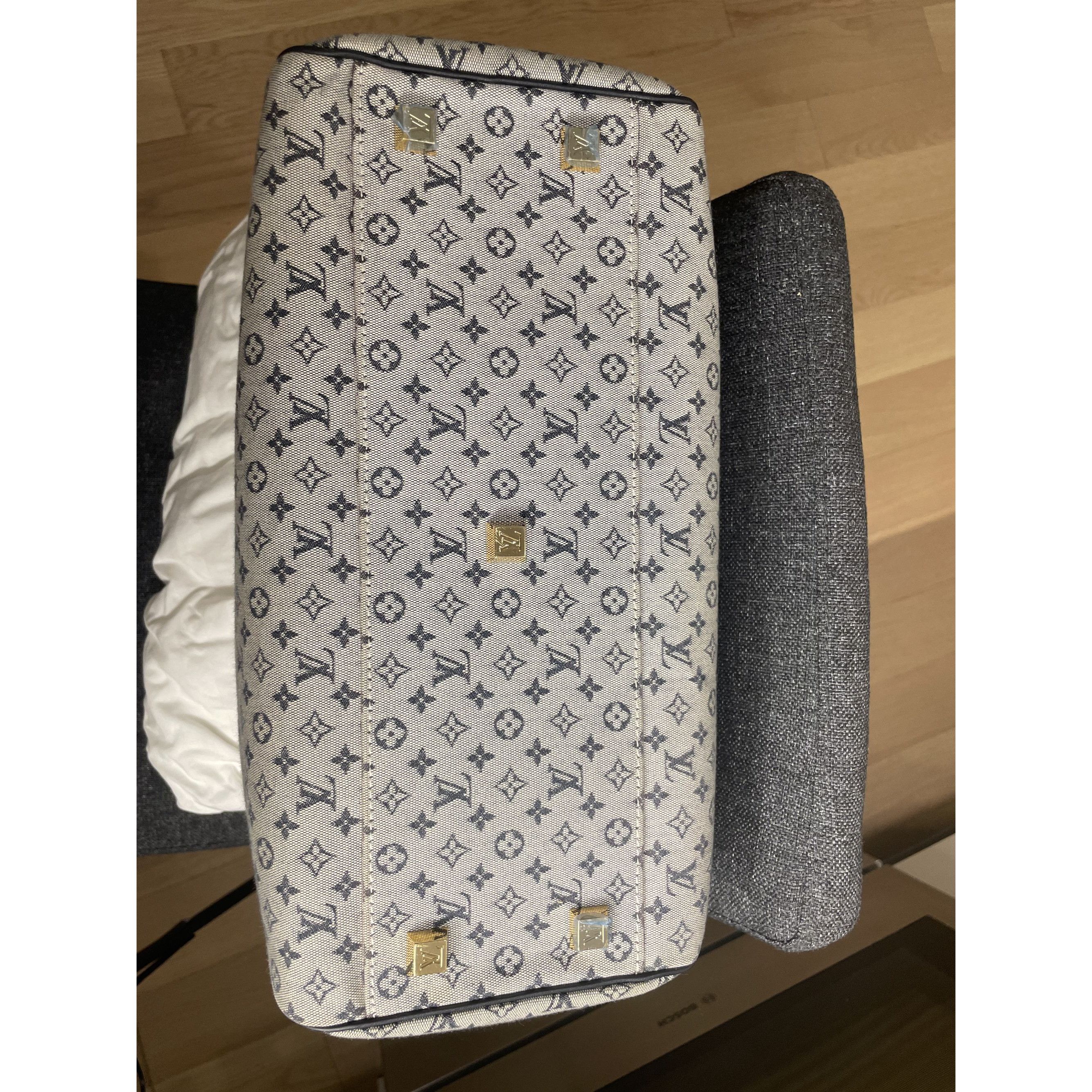 Louis Vuitton Louis Vuitton Monogram Canvas Speedy 35 Handbag With Leather Size ONE SIZE - 6 Thumbnail
