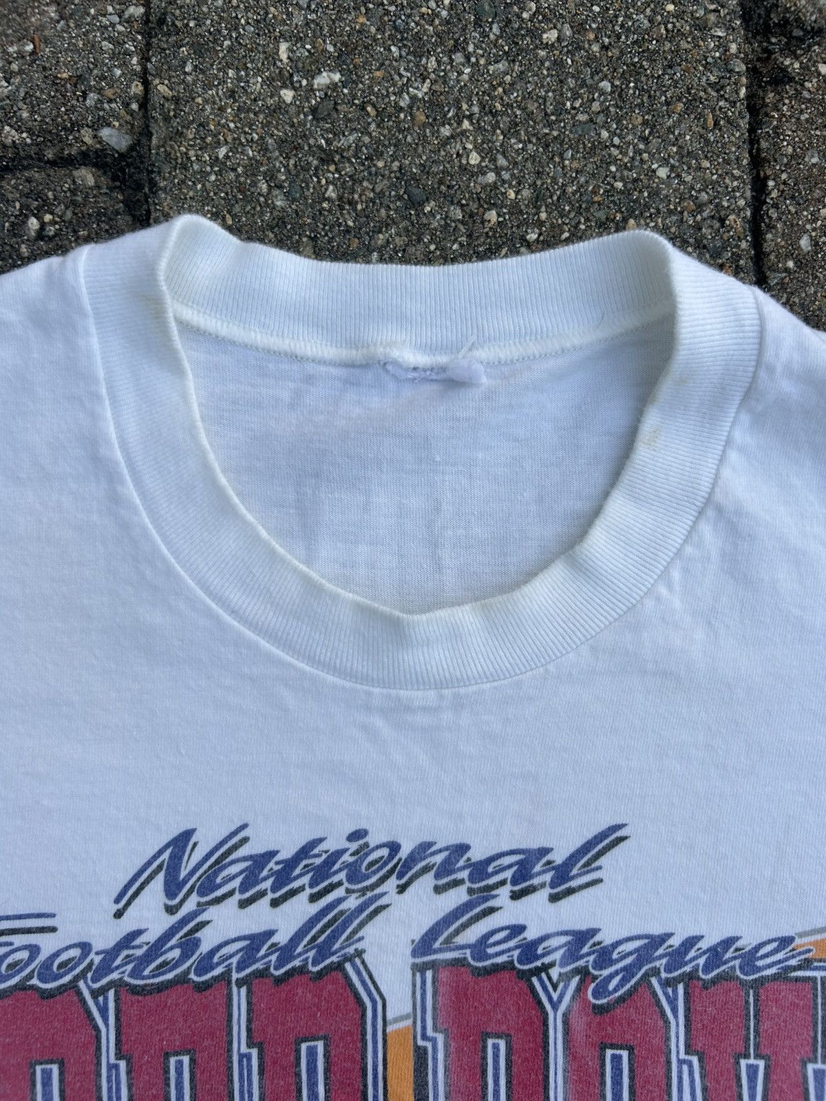 NFL Vintage 90s Superbowl t shirt Size US XL / EU 56 / 4 - 3 Thumbnail