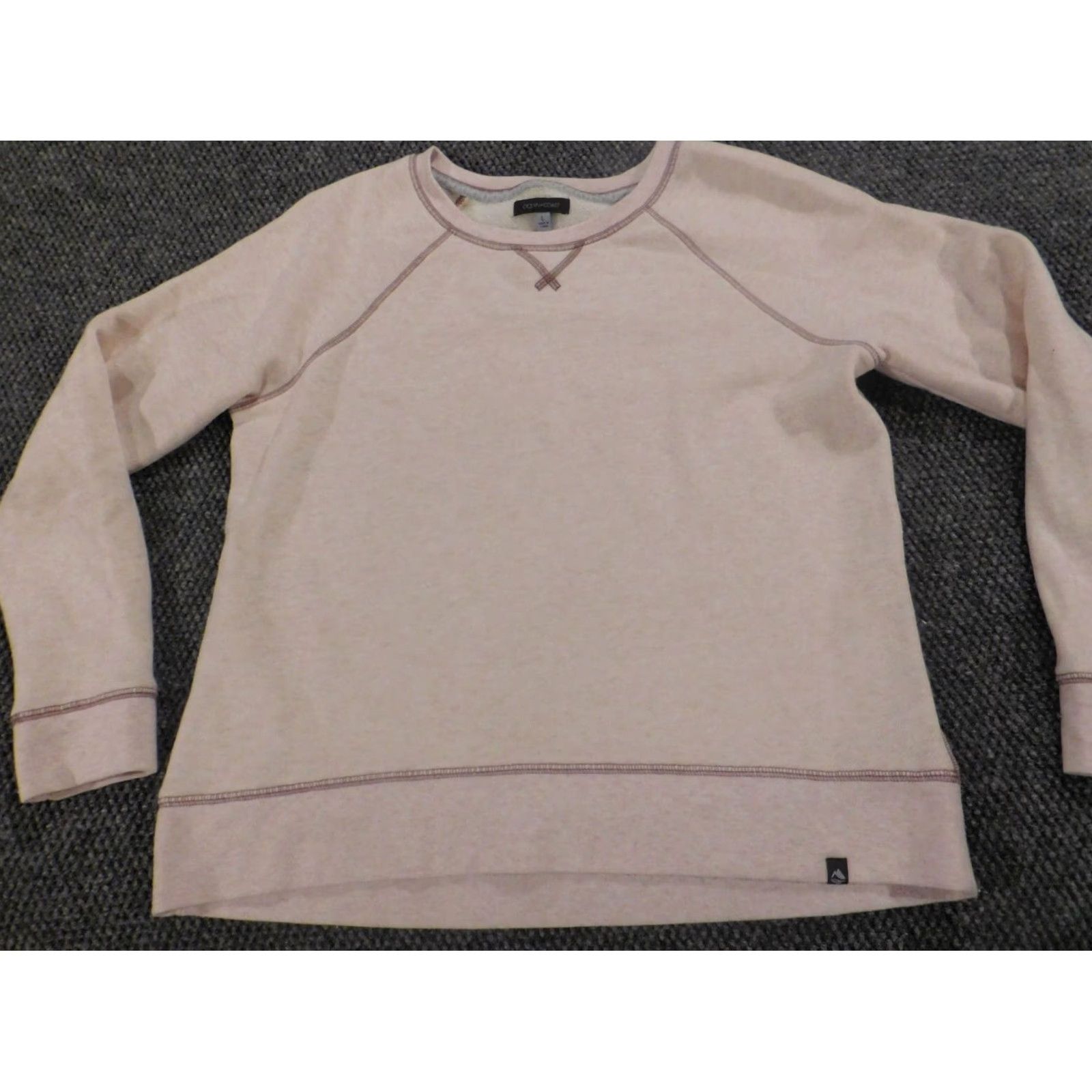 Vintage Ocean & Coast Sweater Womens Large Purple Pullover Crewneck Knit Raglan Sleeve Cotton Logo Stretch Vintage No Size L / US 10 / IT 46 - 4 Thumbnail