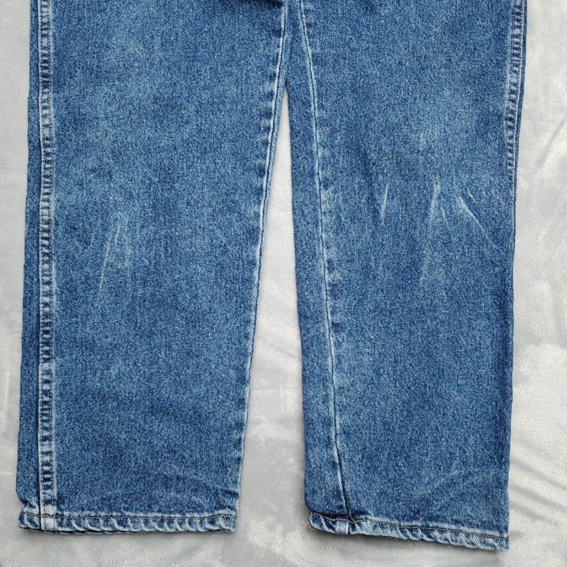 Wrangler VINTAGE Wrangler Jeans Mens 34x30 Blue Denim Premium Quality Comfort Made in USA Size US 34 / EU 50 - 2 Thumbnail