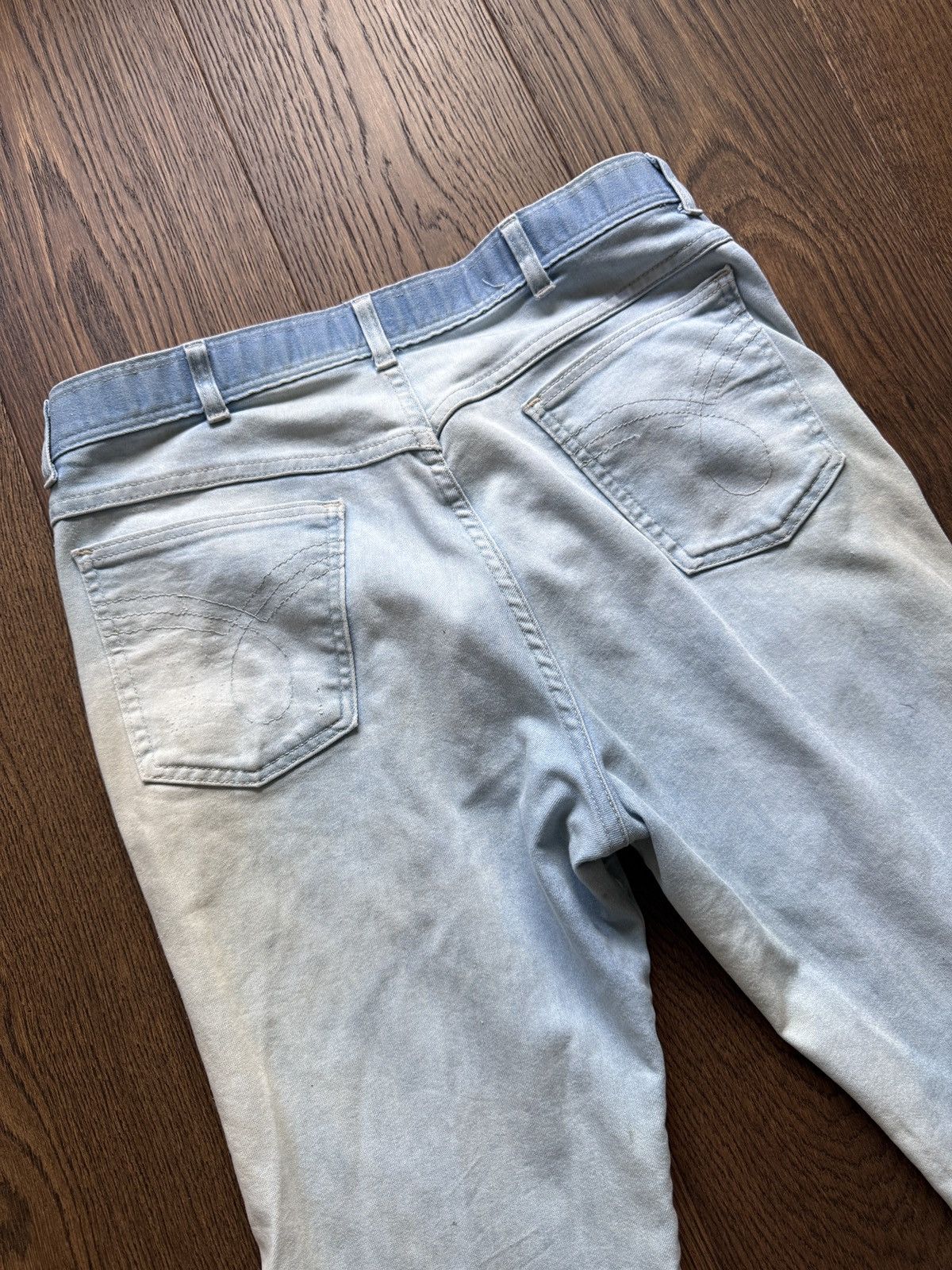 Vintage Vintage 80s Faded Bootcut Denim Jeans Size US 34 / EU 50 - 8 Thumbnail