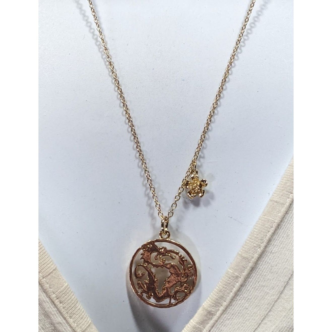 Disney Disney's Mulan 20th Anniversary 14k Gold Plated Dragon Medal Size ONE SIZE - 4 Thumbnail