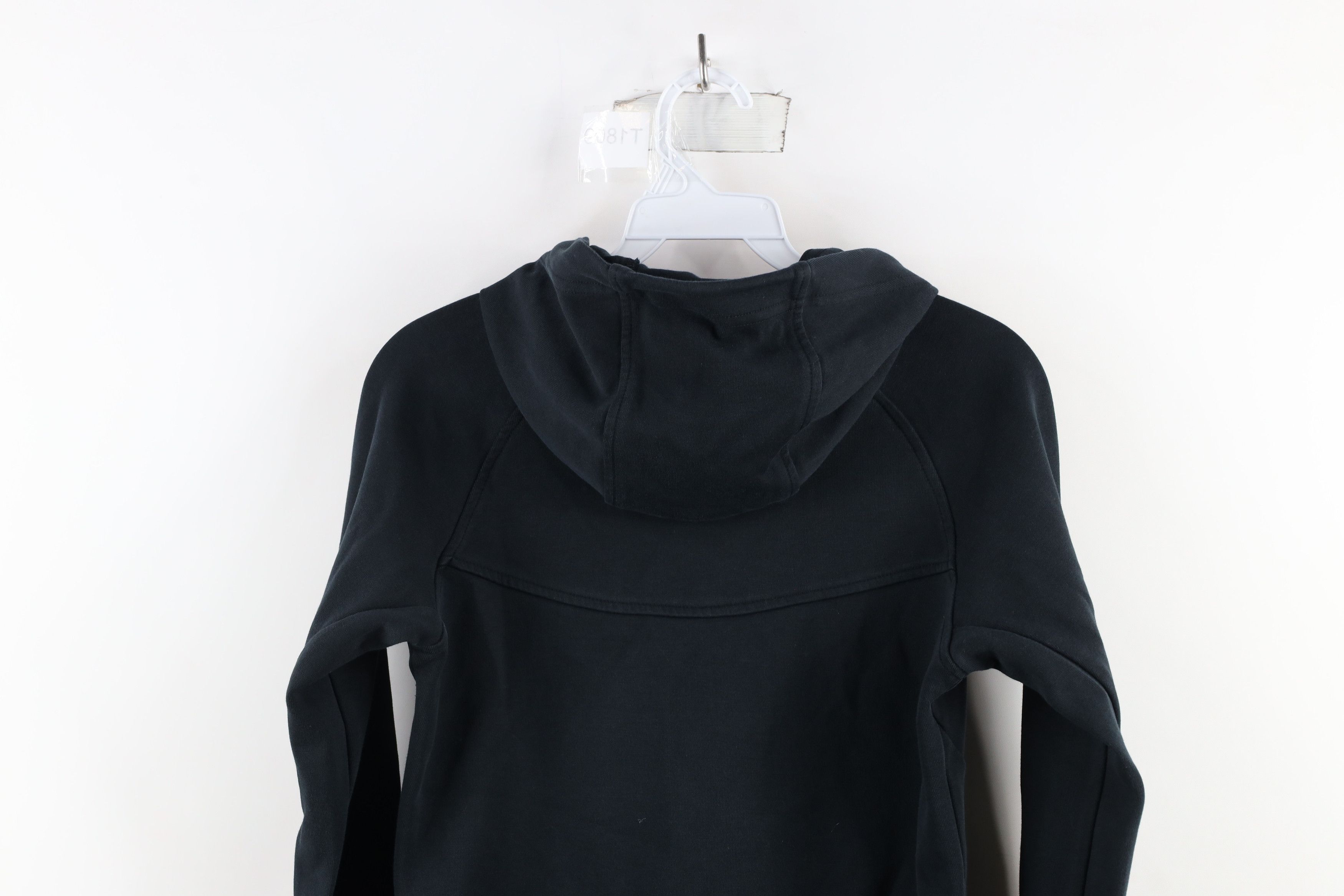 Nike × Vintage Nike Tech Fleece Spell Out Full Zip Hoodie Sweatshirt Black Size S / US 4 / IT 40 - 12 Thumbnail