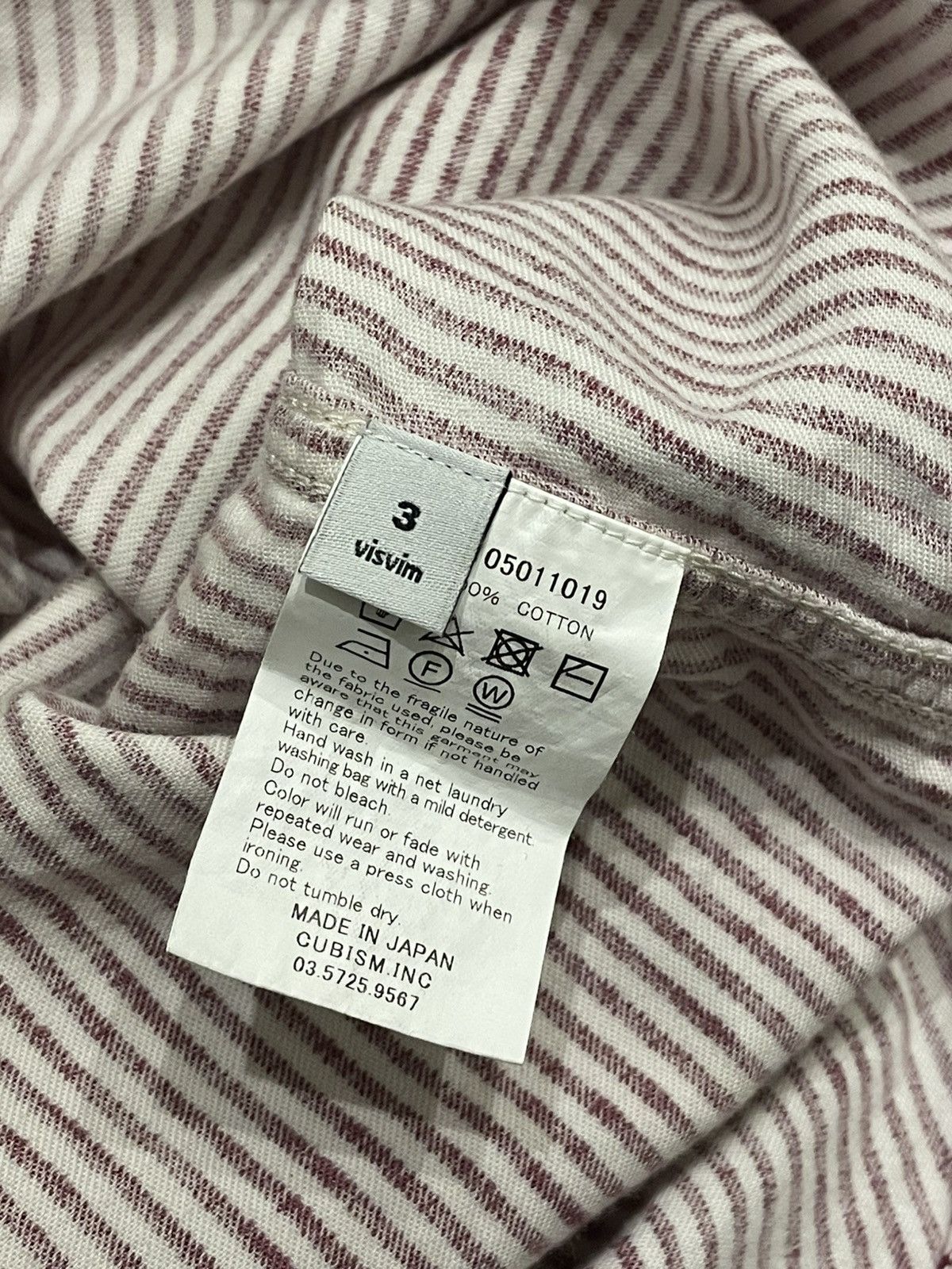 Visvim Collectible Visvim Cotton Dugout Shirt Stripes Button-Up Size US M / EU 48-50 / 2 - 5 Thumbnail