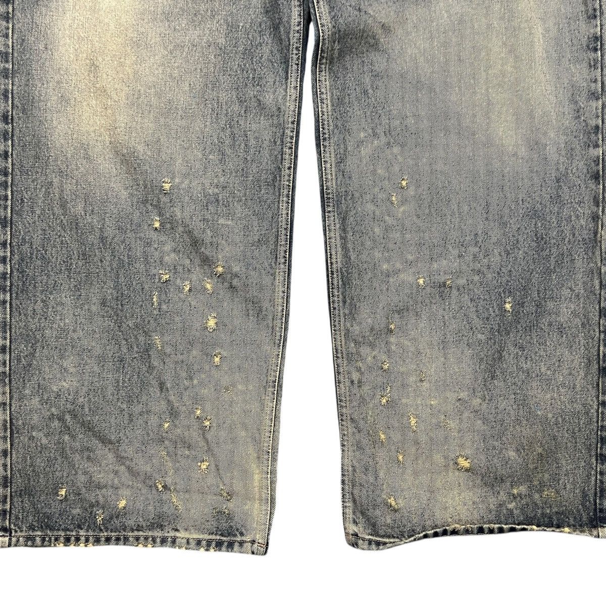Balenciaga BALENCIAGA 24SS Demna Gvasalia Destroyed Cotton Buggy Pants Size US 30 / EU 46 - 4 Thumbnail