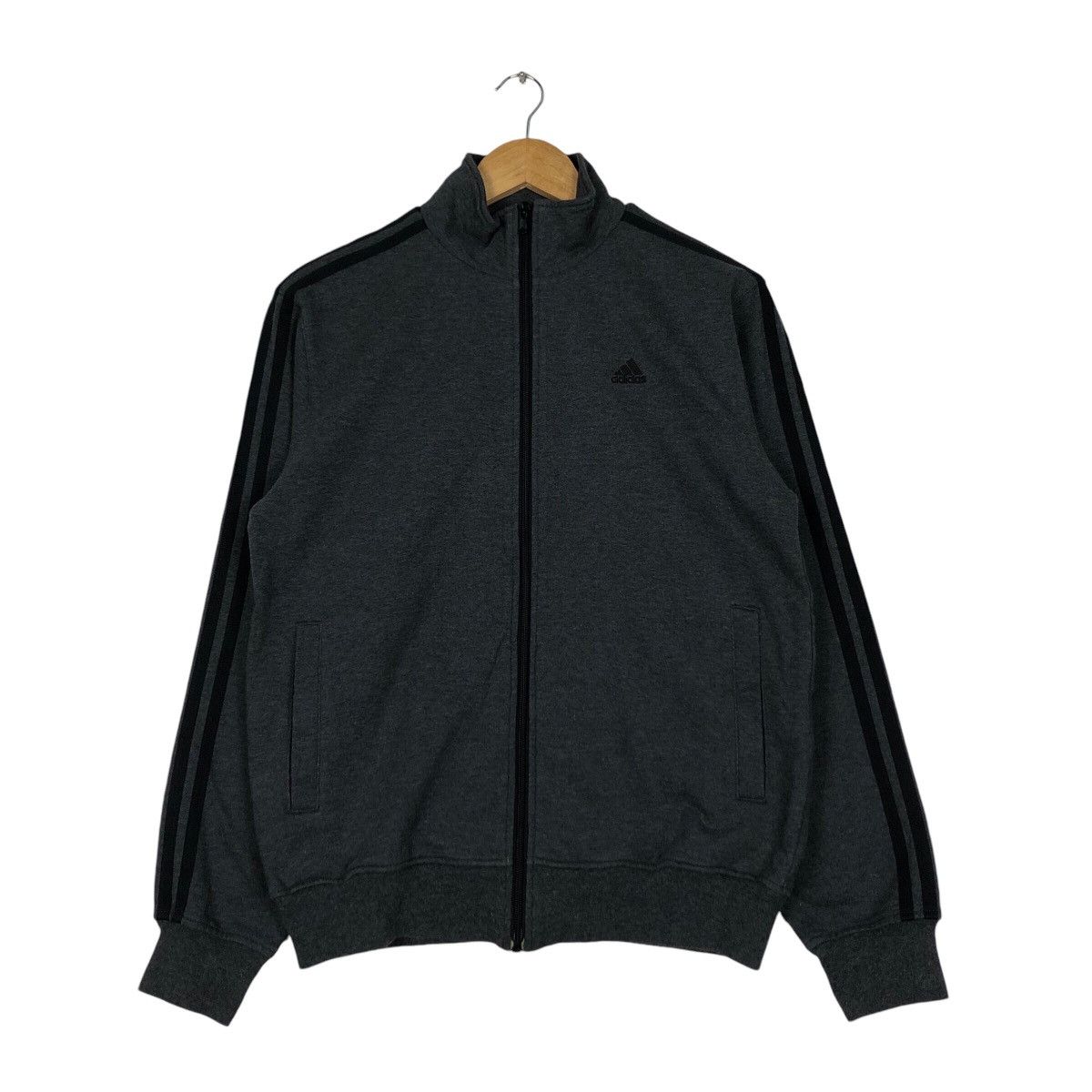 Adidas Adidas Three Stripe Long Sleeve Sweater Rare small Size US S / EU 44-46 / 1 - 1 Thumbnail