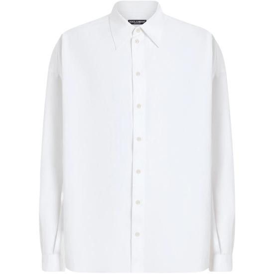Dolce & Gabbana DOLCE & GABBANA Men Long Tops G5NE2T FU4JB W0800 WHITE Size US M / EU 48-50 / 2 - 1 Thumbnail