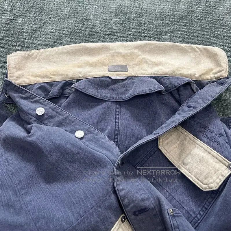 Dior Dior Light Blue Cotton Embroidered Jacket . Size US L / EU 52-54 / 3 - 5 Thumbnail