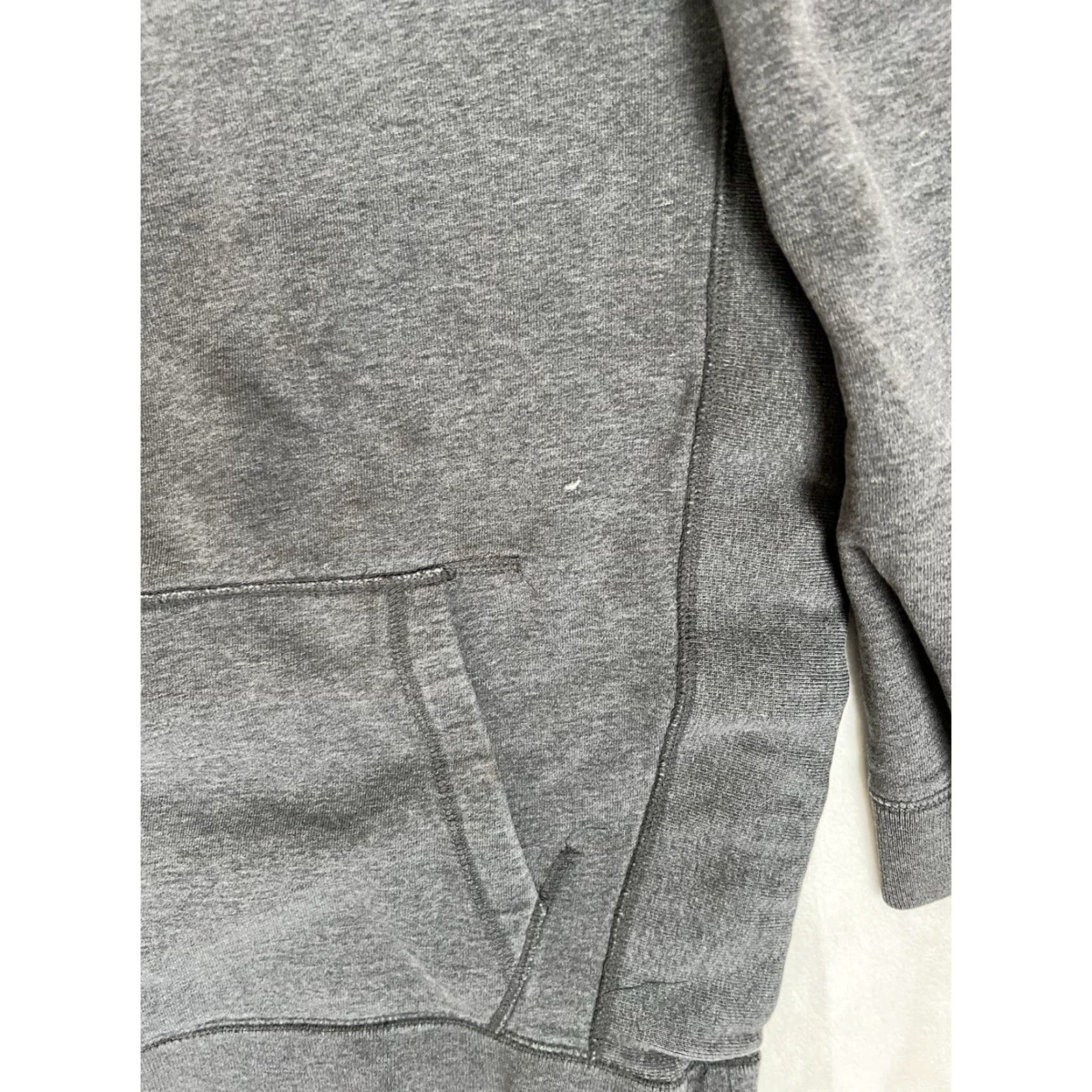 Logo 7 VINTAGE Ecko Unltd Hoodie Sweatshirt Gray OG Fleece Logo Y2K Hip Hop Pullover Hooded Pockets 90s Mens XL Size US XL / EU 56 / 4 - 6 Thumbnail