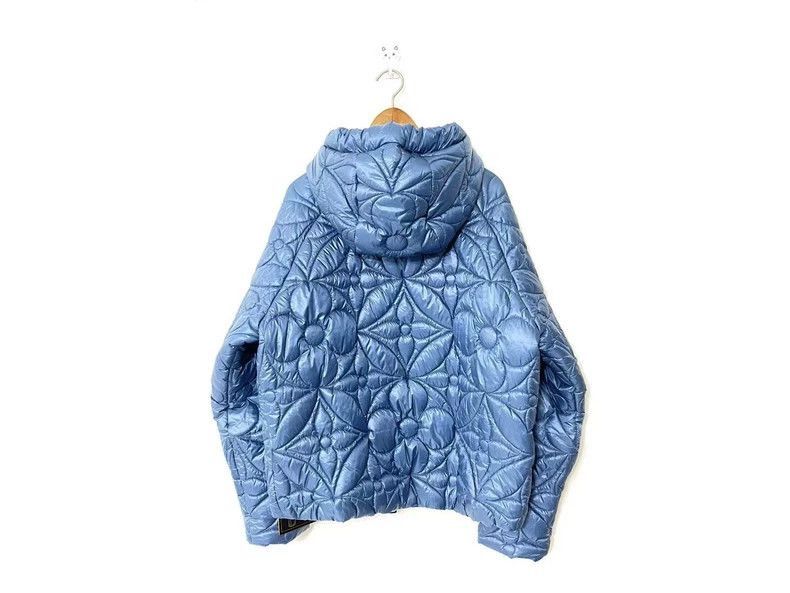 Louis Vuitton Louis Vuitton LV smog blue embossed presbytery tag jacket-2 Size US M / EU 48-50 / 2 - 2 Thumbnail