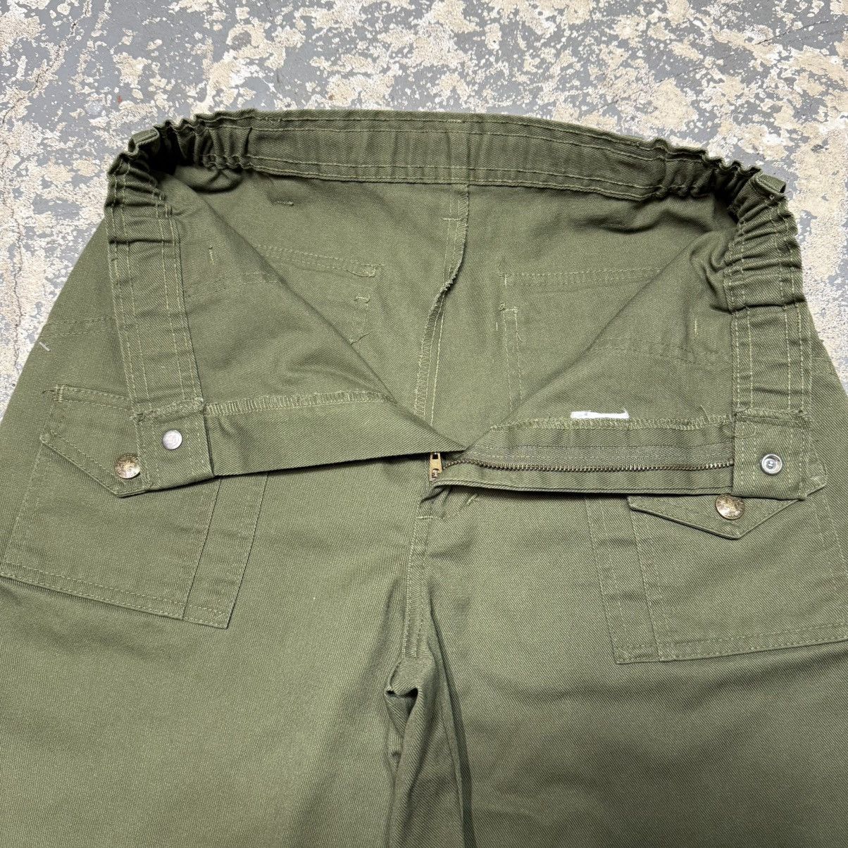 Other Vintage Boy Scouts Of America Green Cargo Shorts Jorts Size US 26 / EU 42 - 4 Thumbnail
