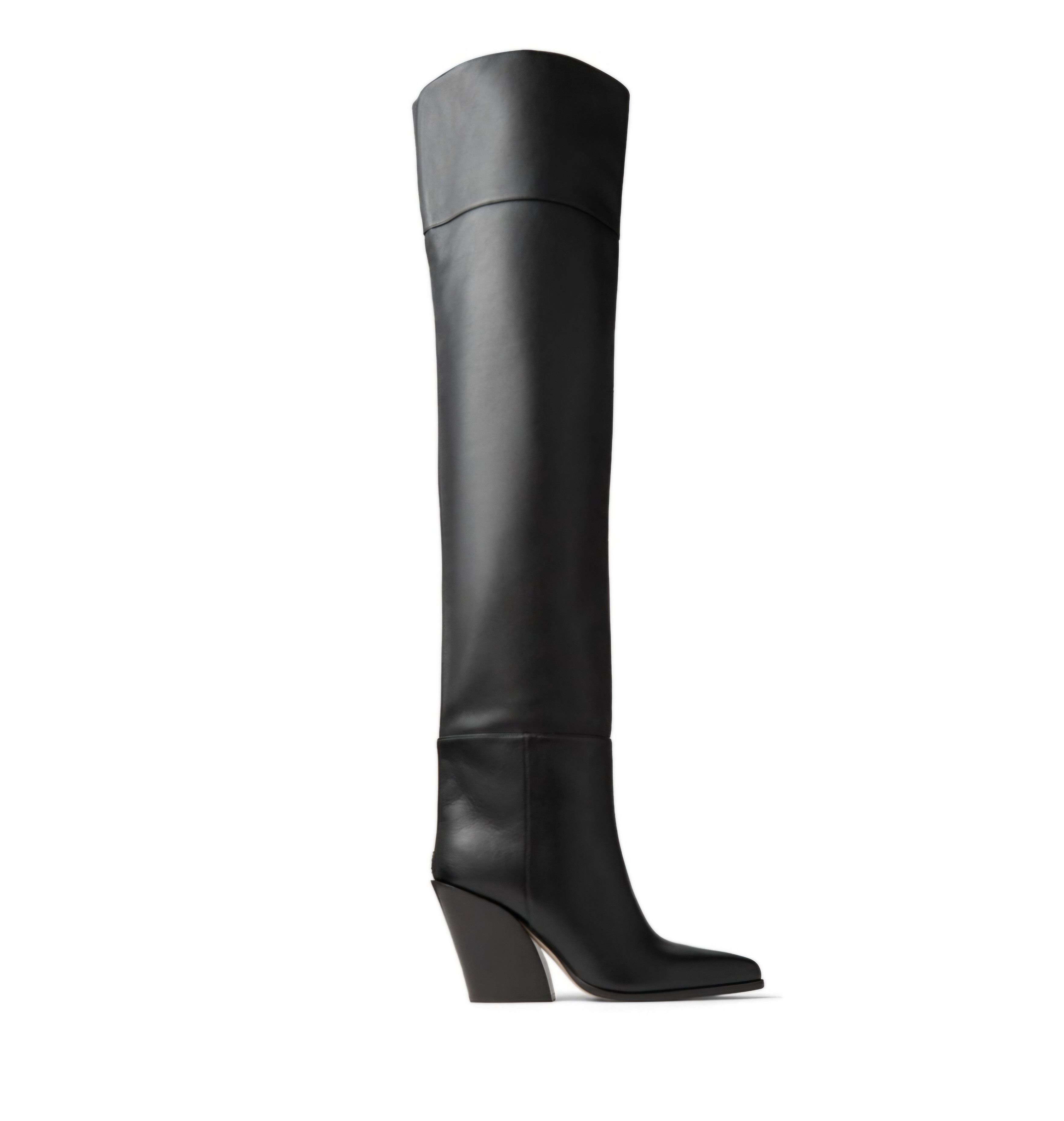 Jimmy Choo Jimmy Choo 100% Leather Maceo 85mm over-the-knee boots Size US 7 / IT 37 - 4 Thumbnail