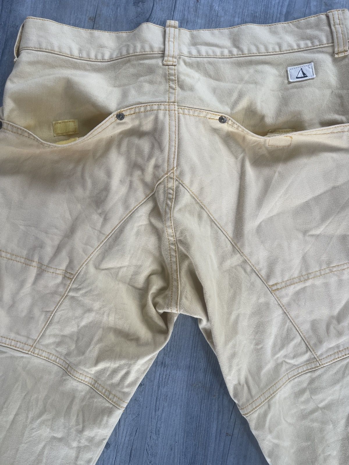 Japanese Brand × Vintage Lupo de mare sina cova workwear doubleknee Size US 31 - 4 Thumbnail