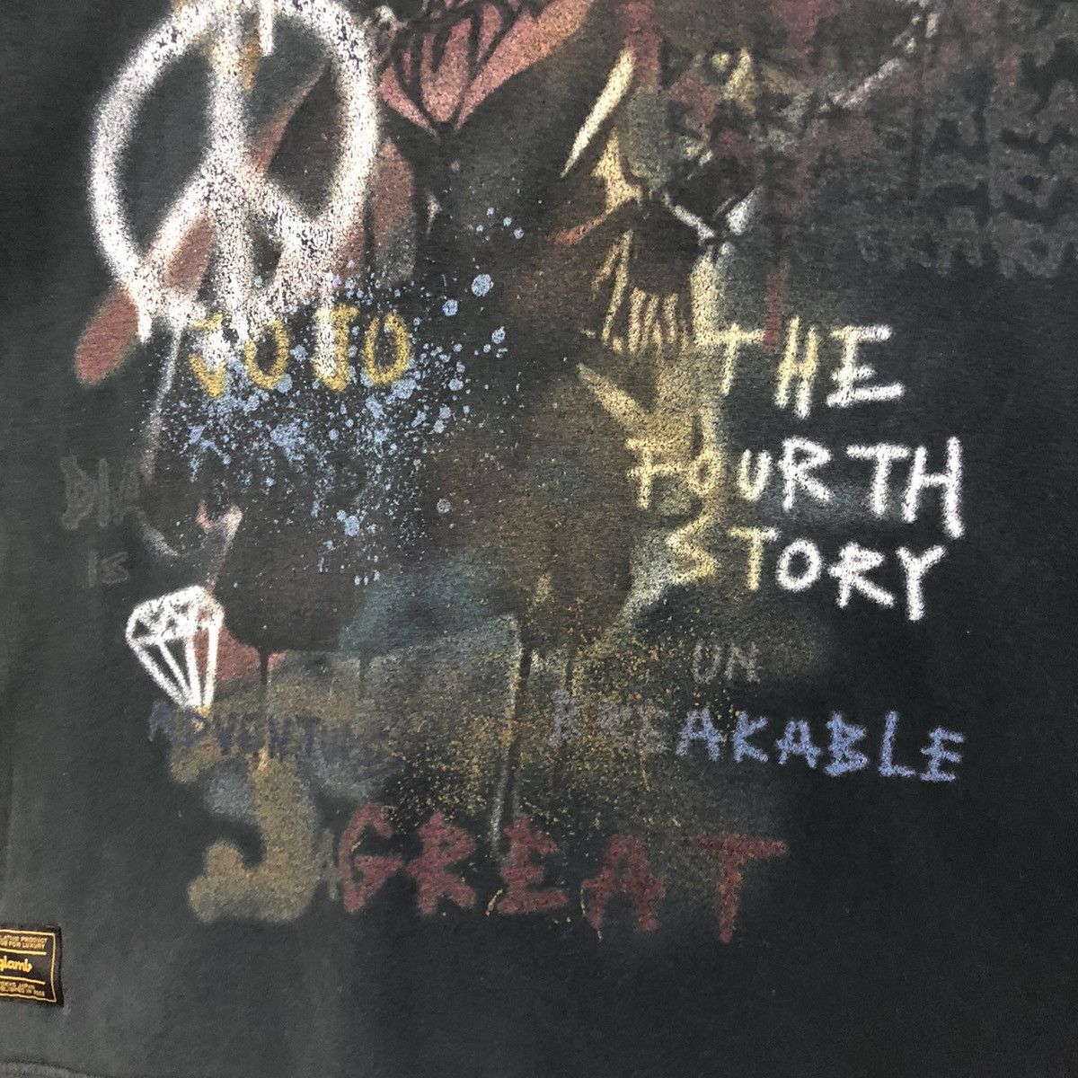 Anime × Japanese Brand Jojo Bizzare Anime X Qlamb Grunge For Luxury Tshirt Size US L / EU 52-54 / 3 - 3 Thumbnail