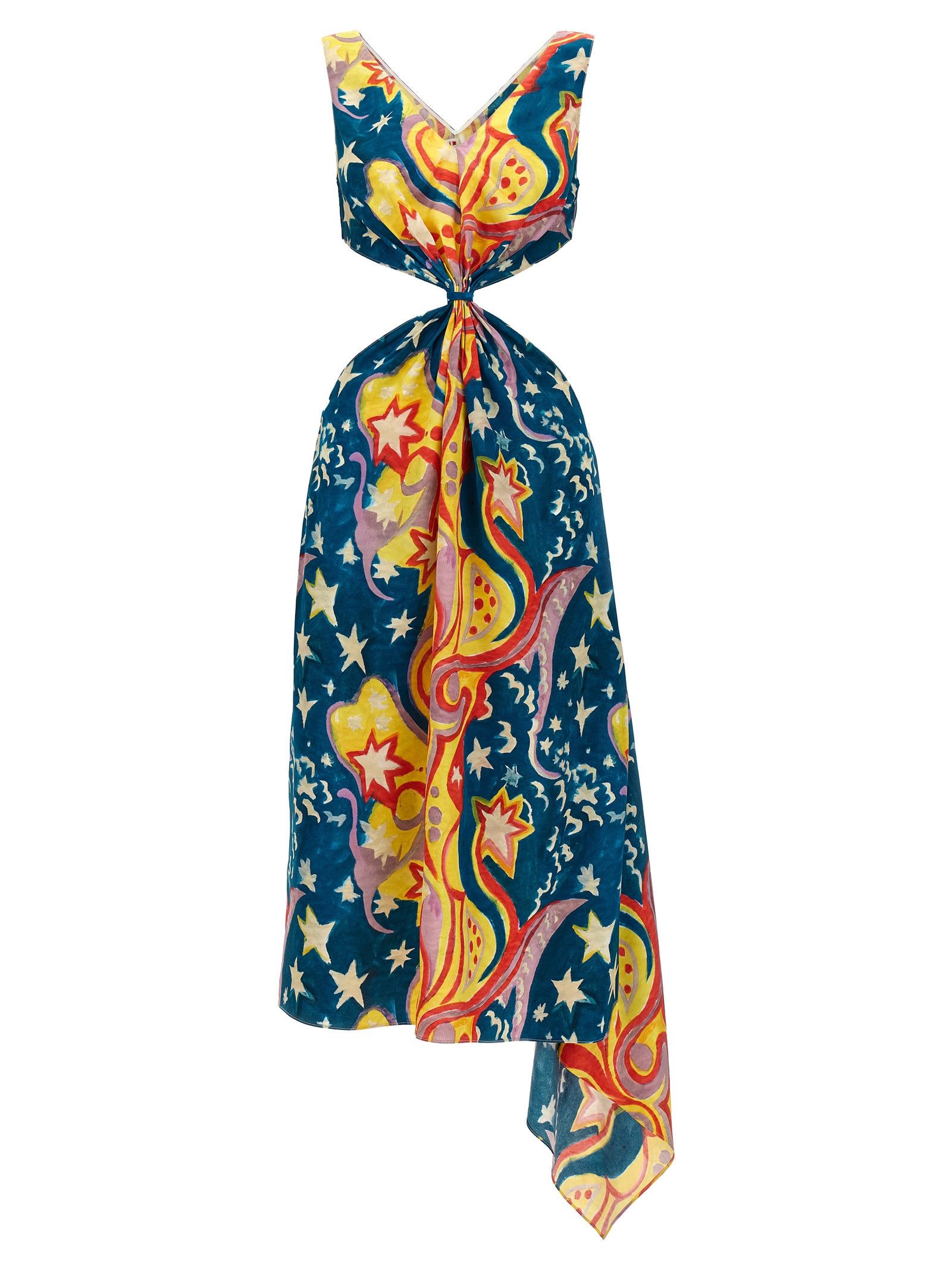Marni 'No Vacancy Inn' Capsule High Summer Long Dress Size XS / US 0-2 / IT 36-38 - 1 Thumbnail