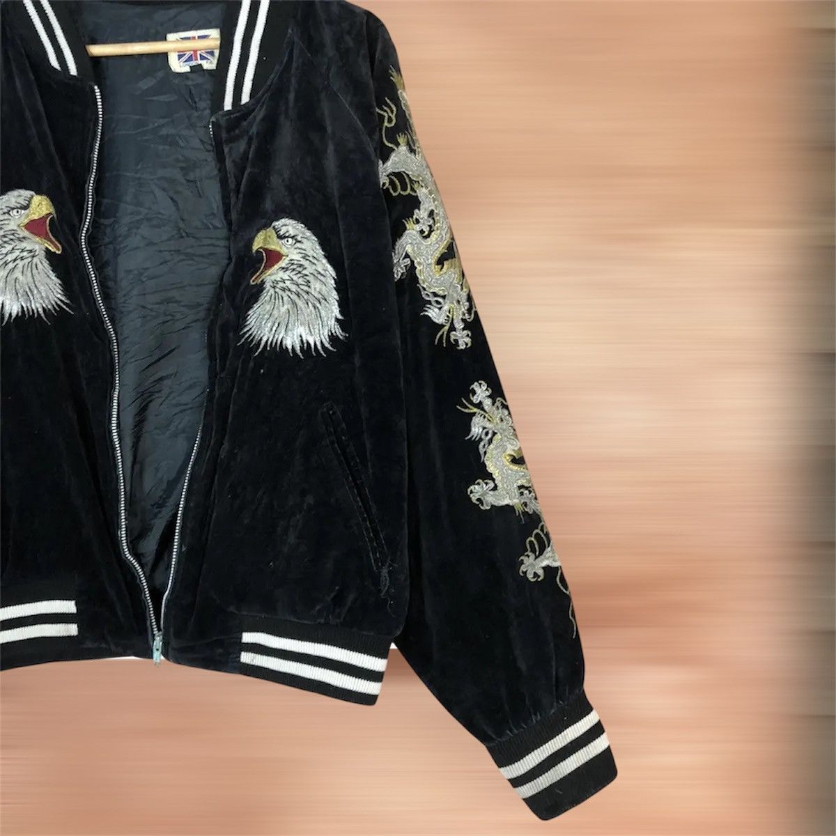 Other Vintage Sukajan Souvenir Jacket with Velvet Outer Size US L / EU 52-54 / 3 - 5 Thumbnail