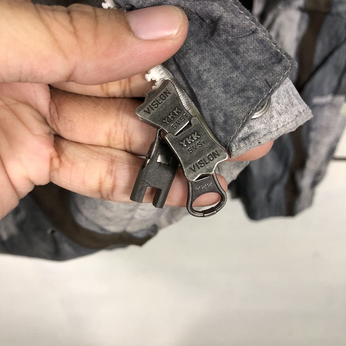 Japanese Brand 📌Vintage Ski Zipper Jacket Flare Acid Wash Winter Wear Size US XL / EU 56 / 4 - 20 Thumbnail