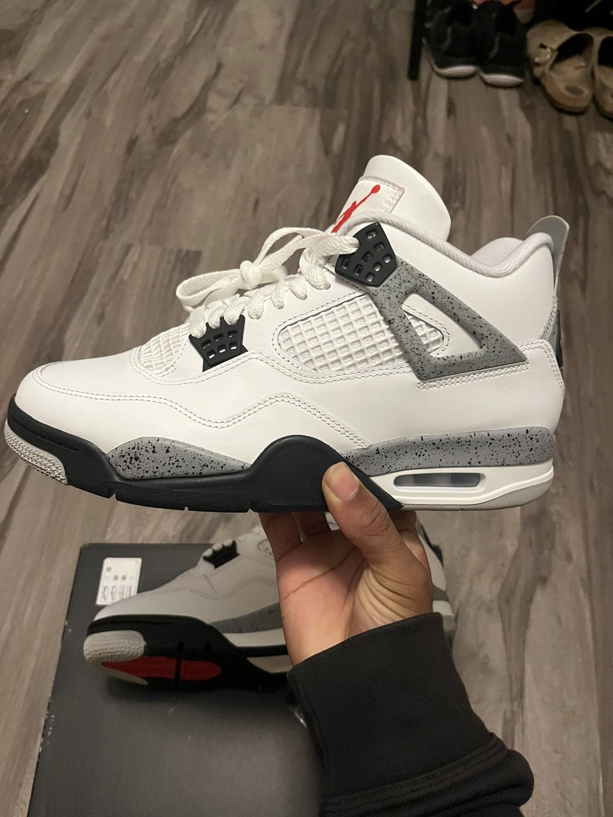 Jordan Brand Jordan 4 White cement Size US 9 / EU 42 - 2 Thumbnail