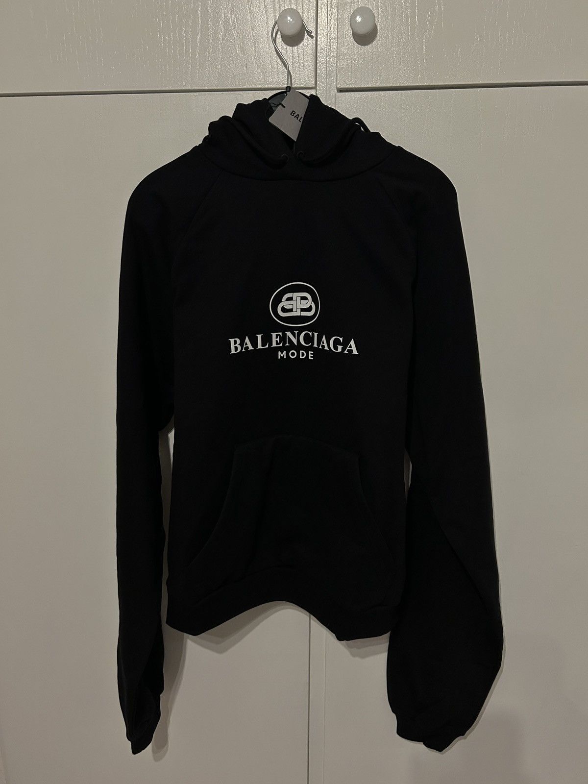 Balenciaga Bb Mode Hoodie Grailed