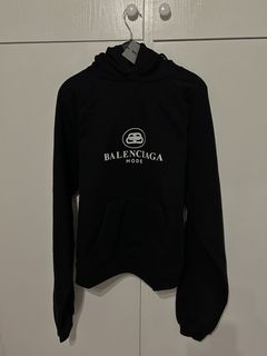 Balenciaga mode deals hoodie black