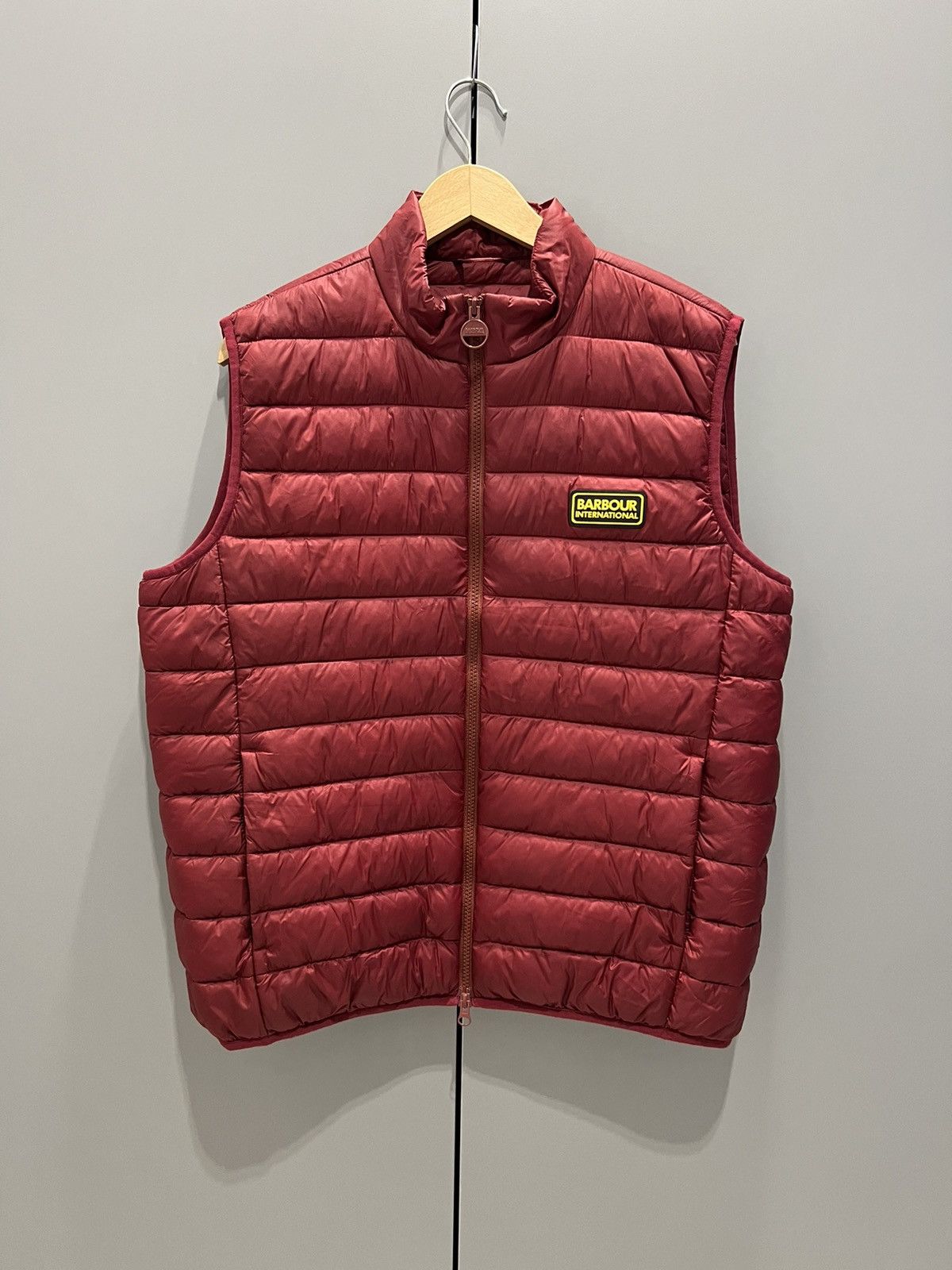 Barbour Barbour International Essential Gilet Wine Red FIBREDOWN XL Size US XL / EU 56 / 4 - 4 Thumbnail