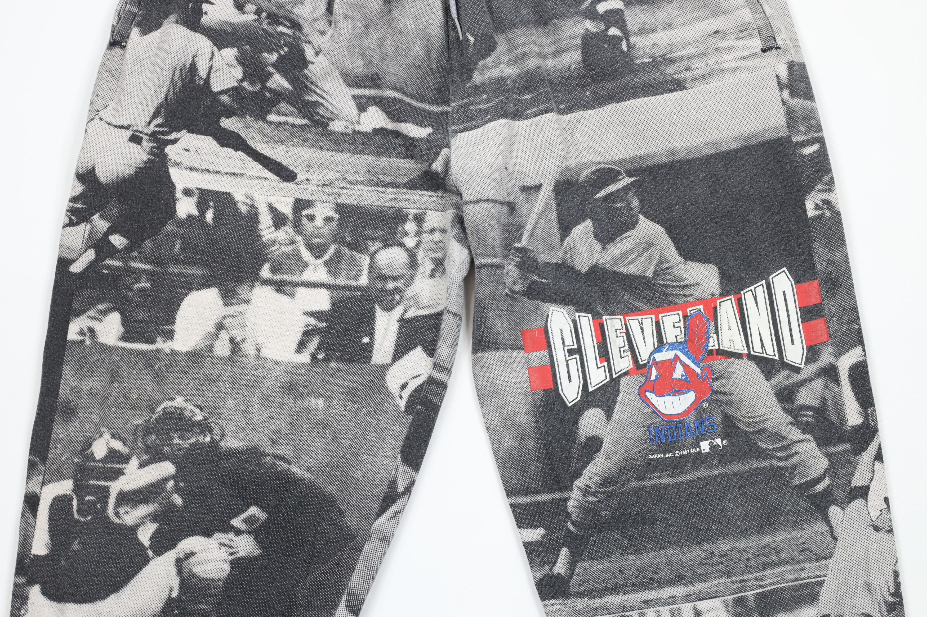 Vintage Vintage 90s Cleveland Indians Baseball Joggers Pants USA Size US 36 / EU 52 - 3 Thumbnail