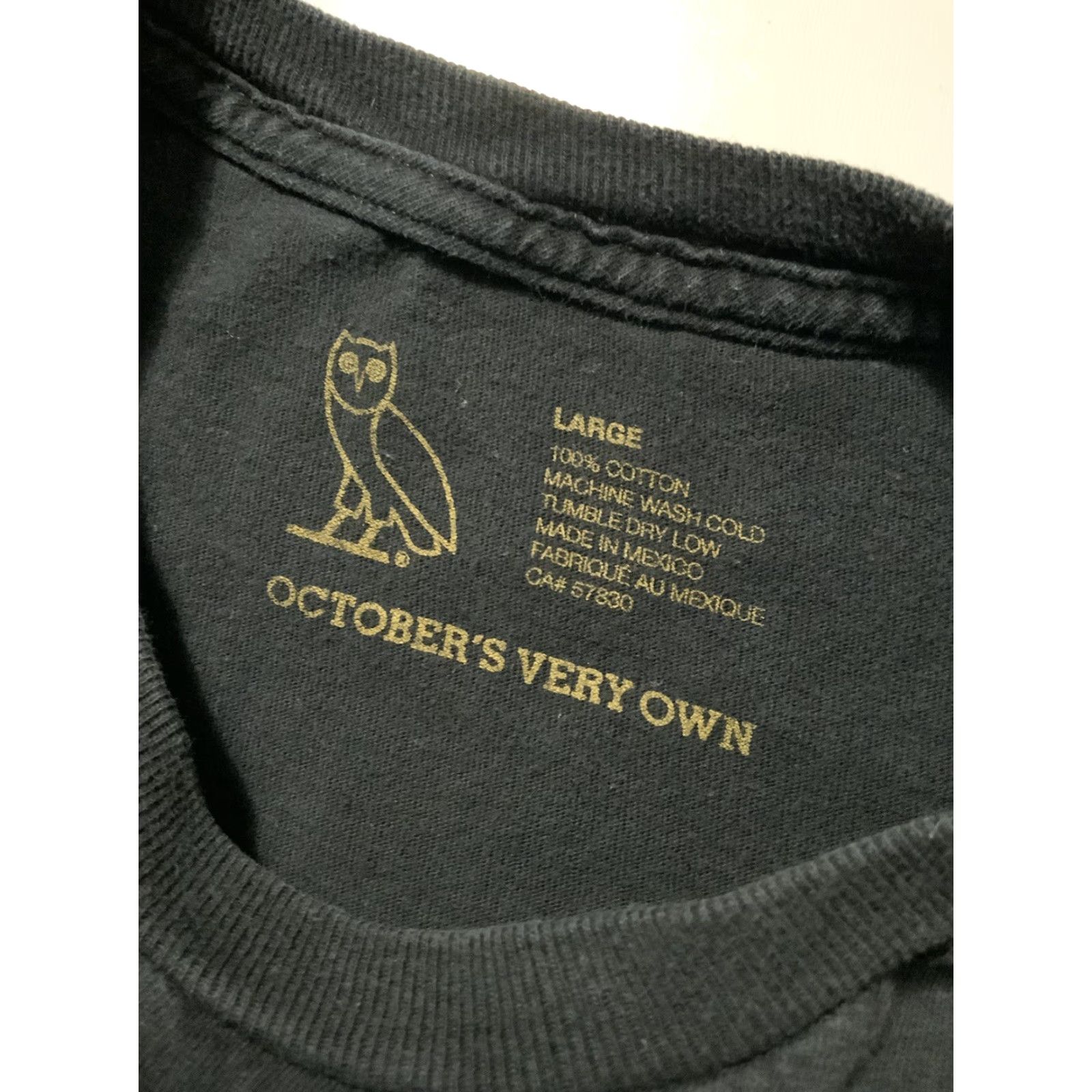 Vintage VINTAGE Octobers Very Own Drake OVO Know Yourself Black Graphic S/S Crew T-Shirt Sz. L Mens Size US L / EU 52-54 / 3 - 4 Thumbnail