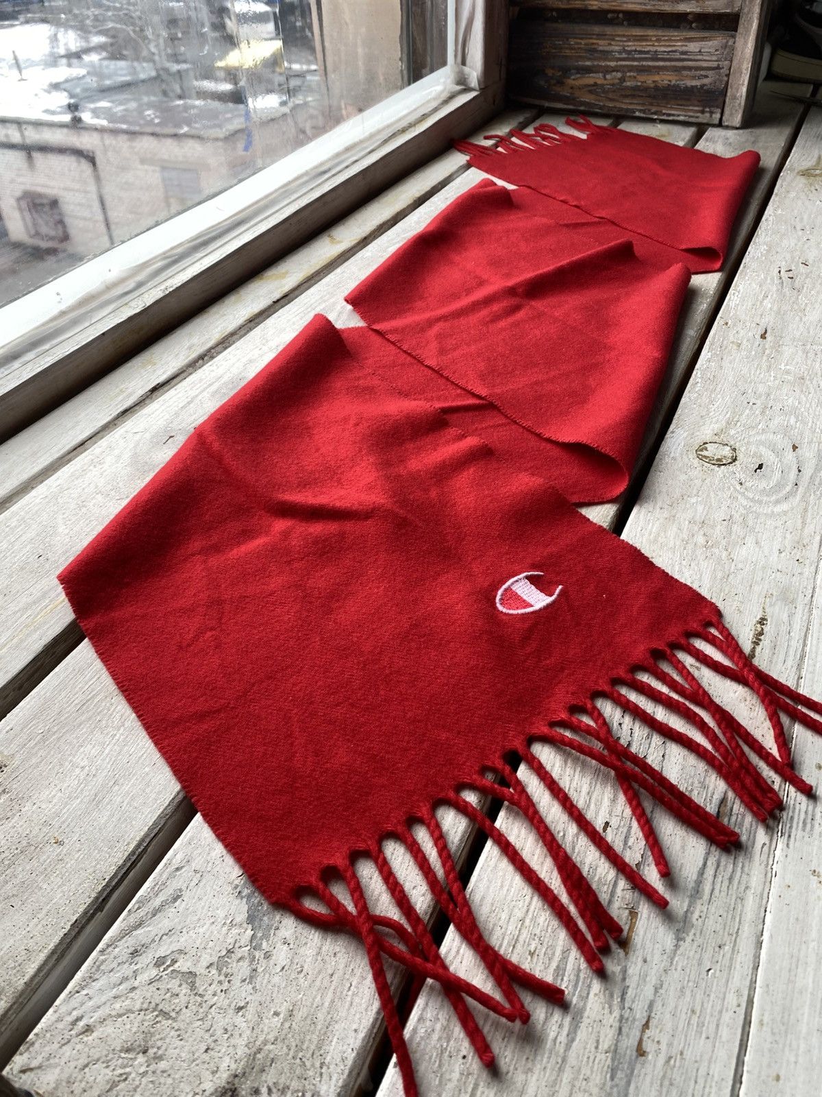 Champion × Vintage Vintage 90s Champion Scarf Size ONE SIZE - 2 Thumbnail