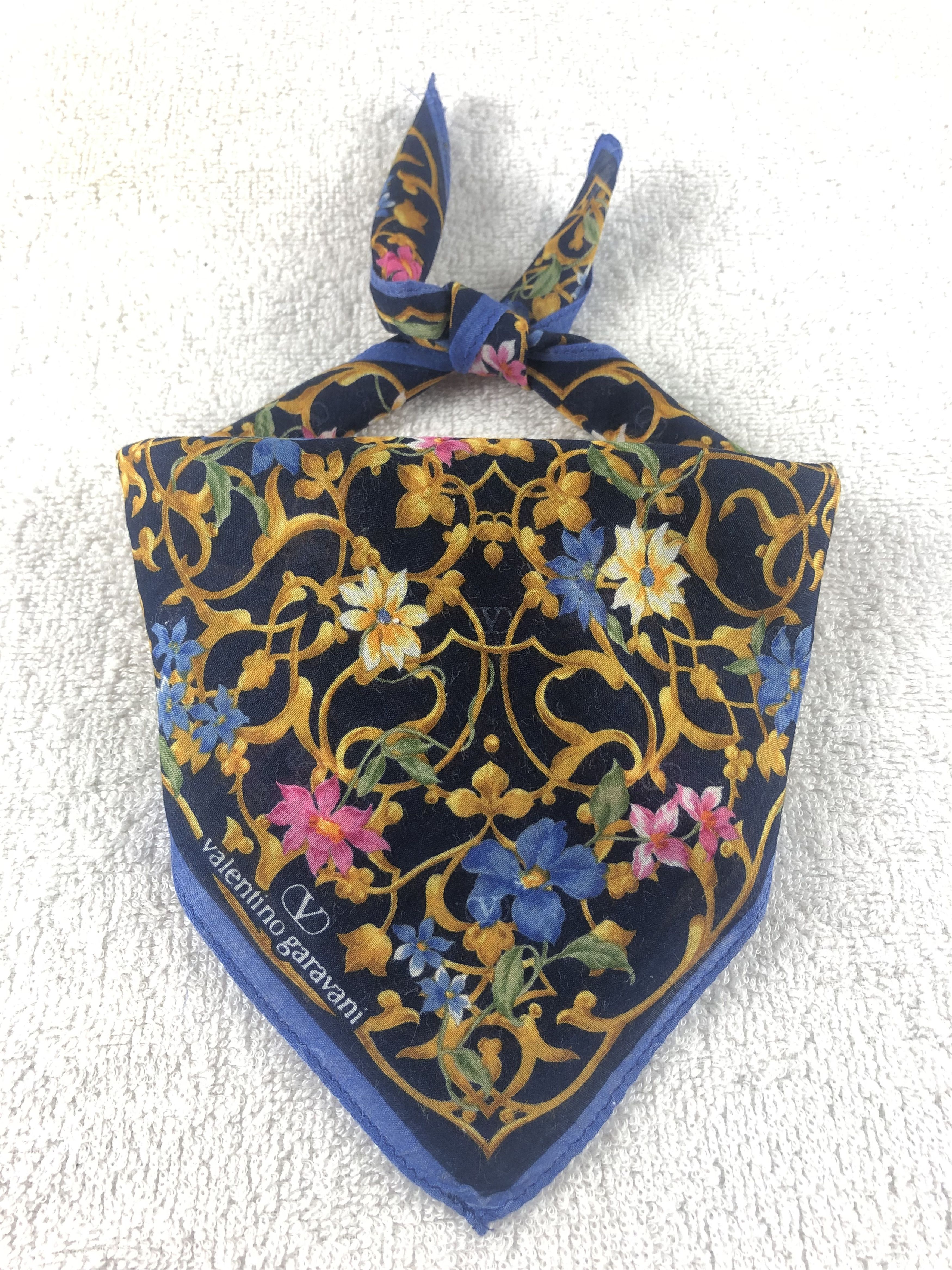 Valentino × Vintage Valentino Garavani Handkerchief / Bandana / Neckerchief Size ONE SIZE - 1 Thumbnail