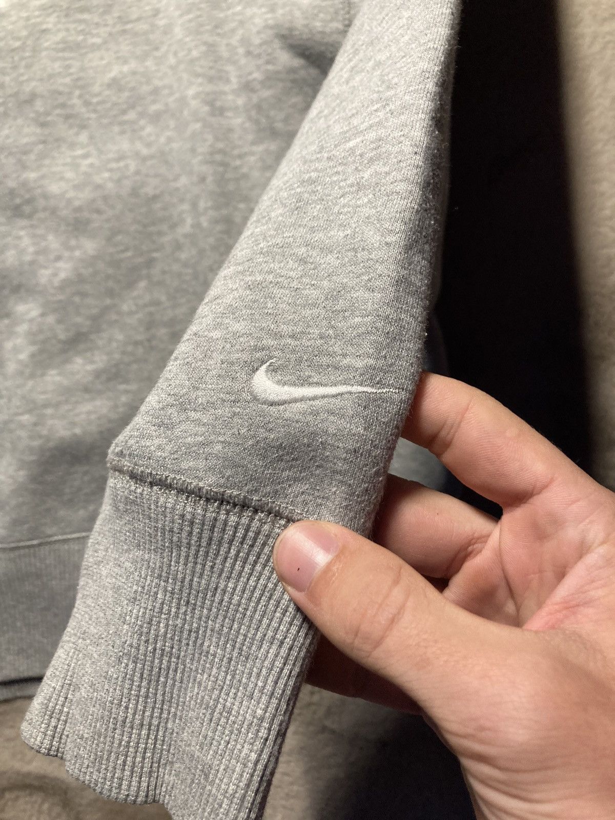Nike × Vintage ⛩️ Vintage Nike Athletic basic Big Logo Sweatshirt Boxy 2k Size US L / EU 52-54 / 3 - 6 Thumbnail
