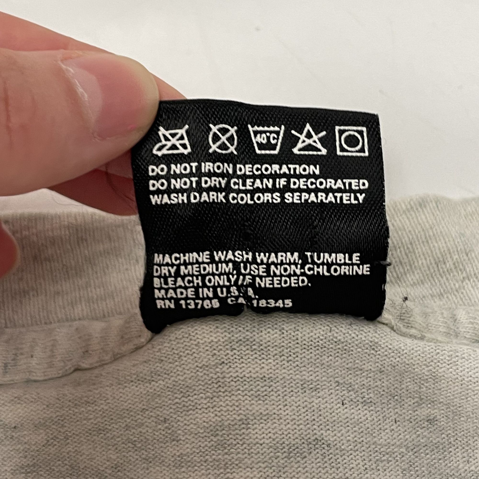 Fruit Of The Loom Vtg BEST HEATHER Property of NORWOOD POLICE JAIL T Shirt Size US XXL / EU 58 / 5 - 5 Thumbnail