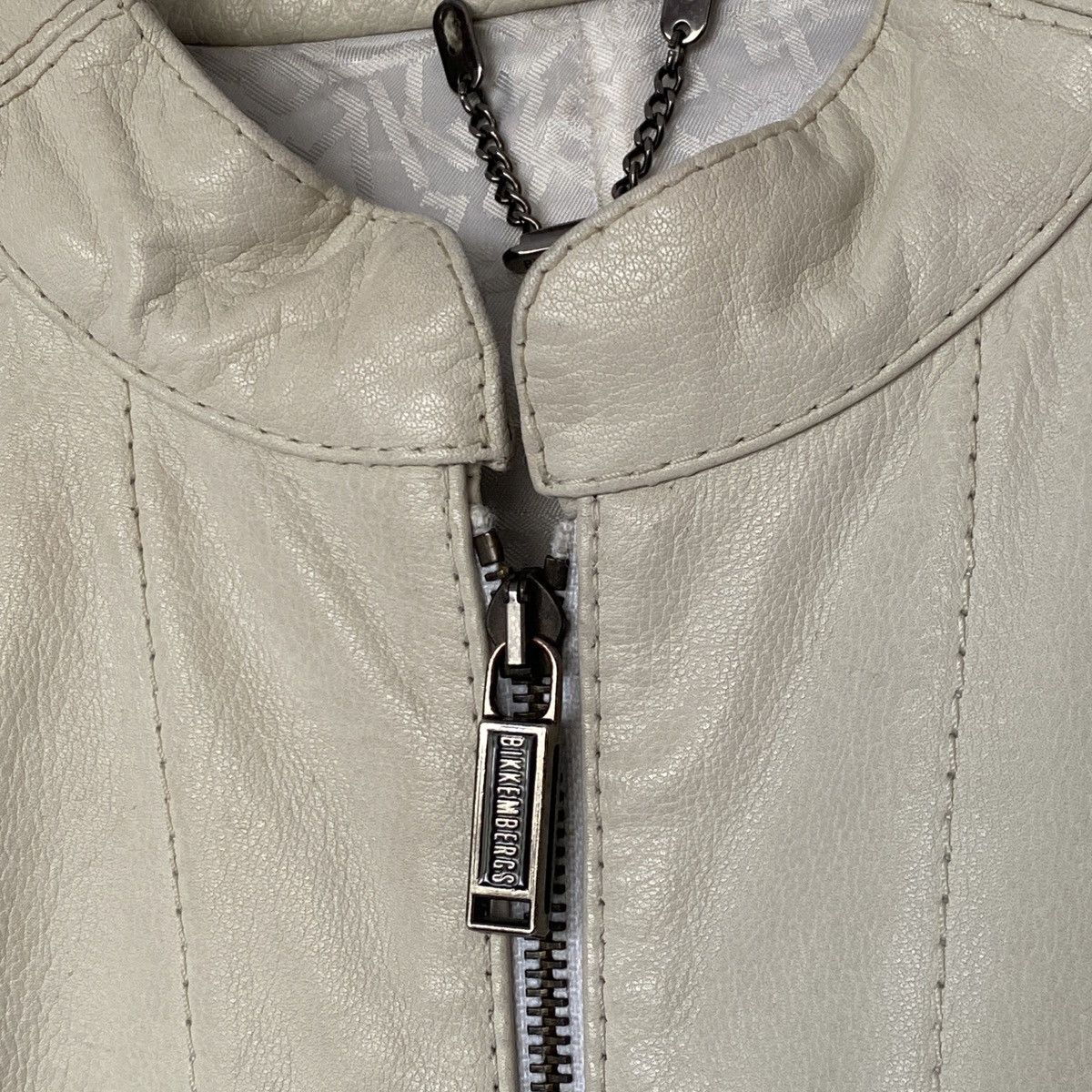 Dirk Bikkembergs Bikkembergs AvantGarde Real Leather Biker Jacket Size US M / EU 48-50 / 2 - 4 Thumbnail