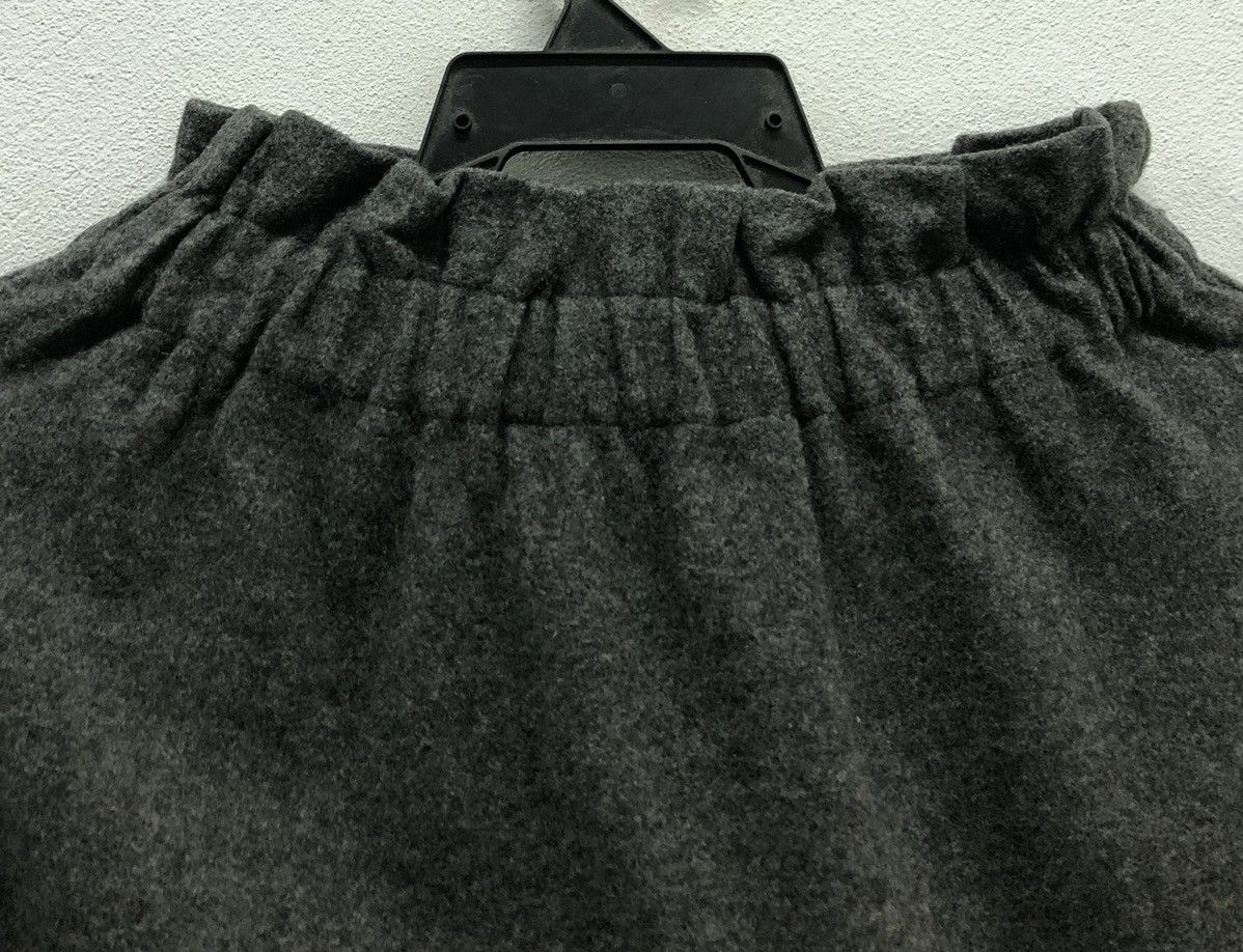 Y's Yohji Yamamoto Iwish Y's bis Made In Japan Wool Maxi Skirt Size 26" / US 2 / IT 38 - 5 Thumbnail