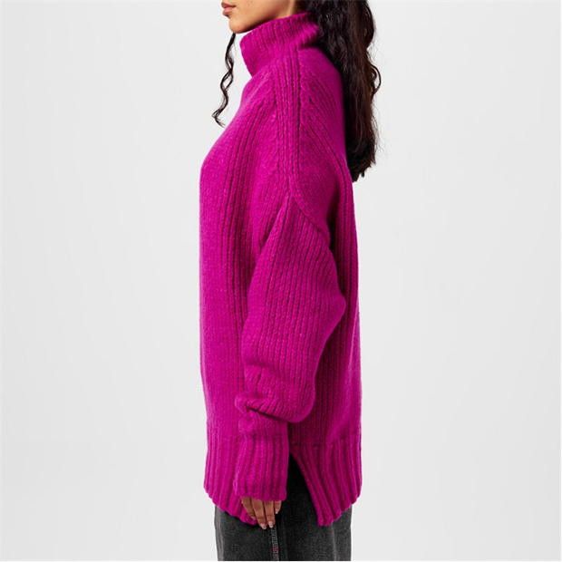 Lanvin o1g2r1mq1024 Sweaters in Fushia Size M / US 6-8 / IT 42-44 - 4 Thumbnail