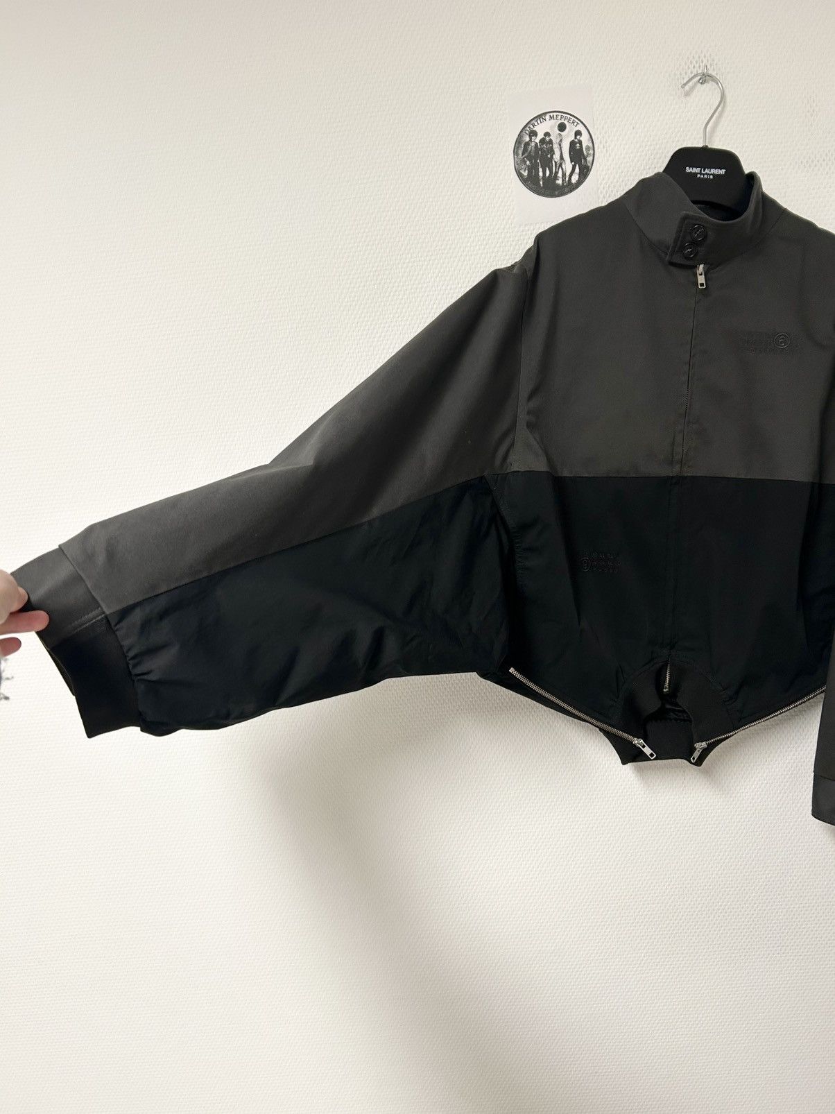 Maison Margiela SS2026 Mirrored Two-Tone Zip Jacket Size US S / EU 44-46 / 1 - 2 Thumbnail
