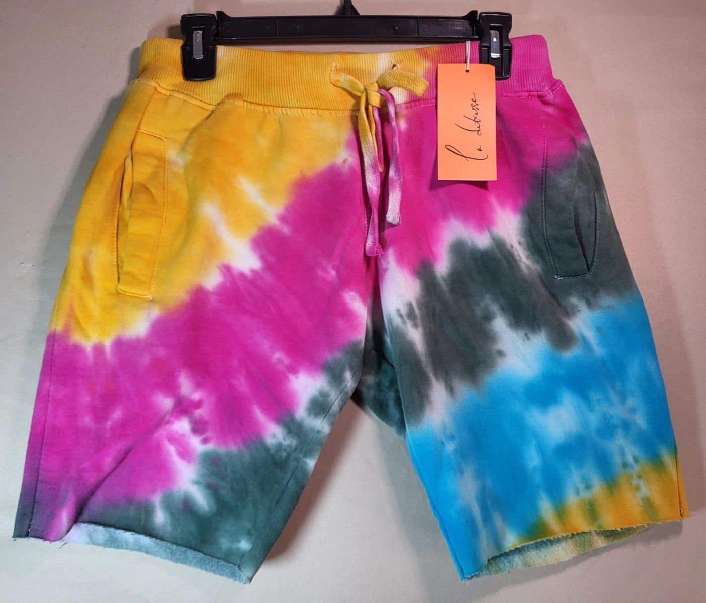 Other La Detresse Tie Dye Where the Sh*t out of Me Shorts Size 23" - 1 Thumbnail